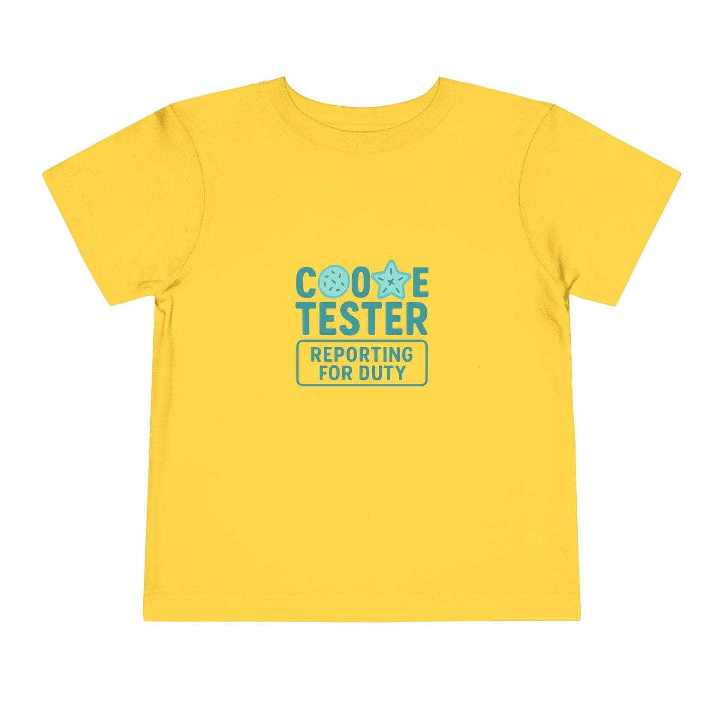 Cookie Tester Christmas Tee - Reporting for Duty!