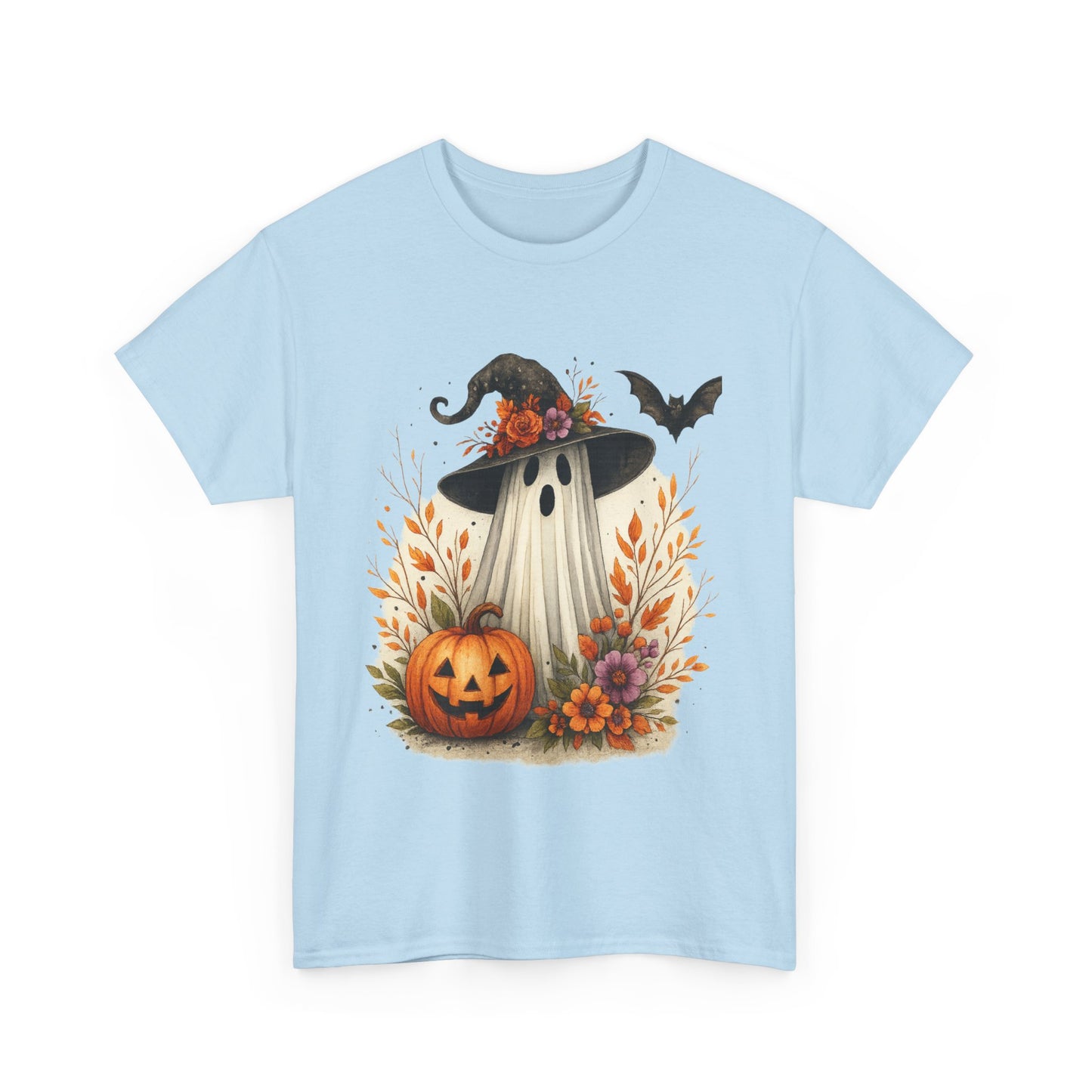 Whimsical Ghost Halloween Tee