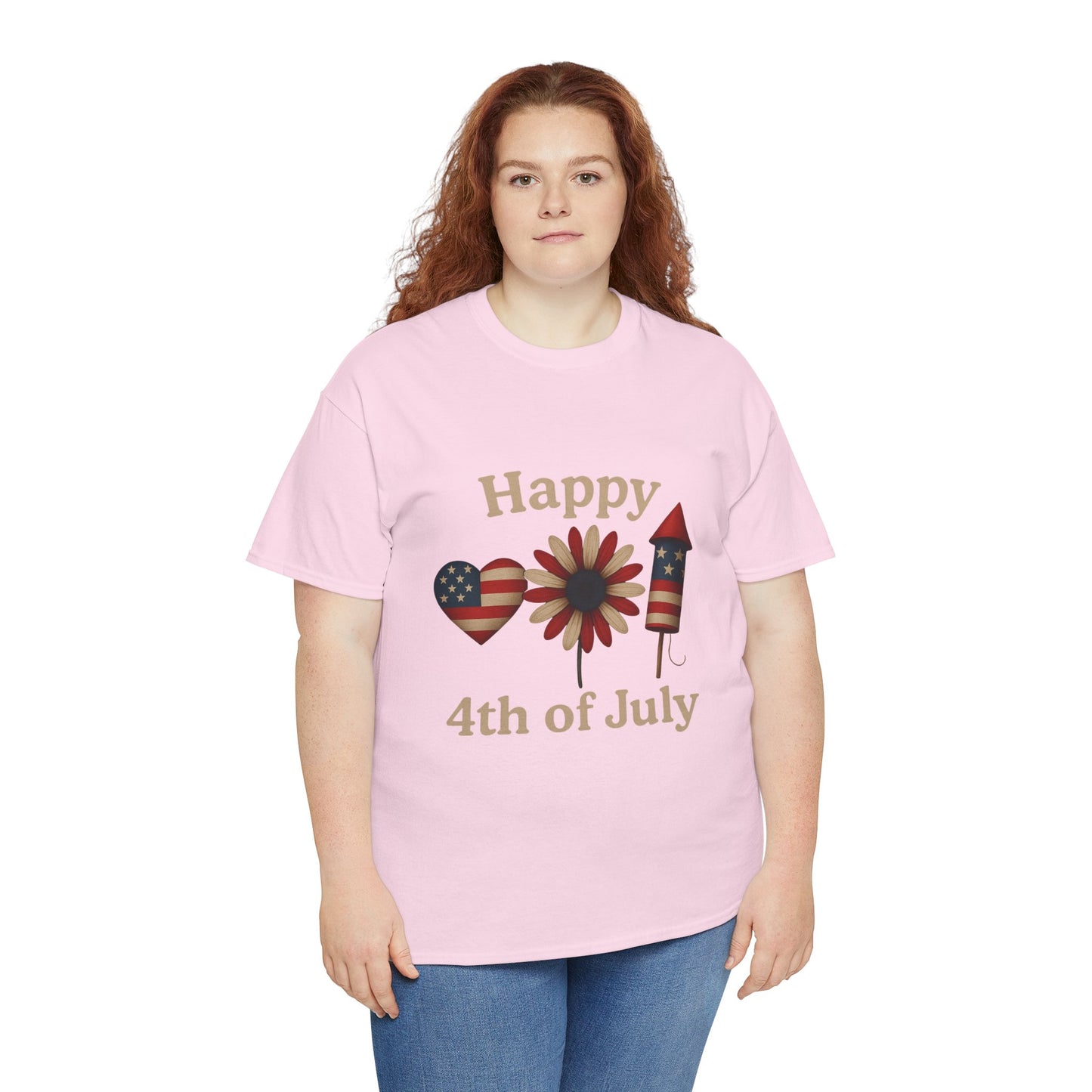 Happy 4th of July Patriotic Tee