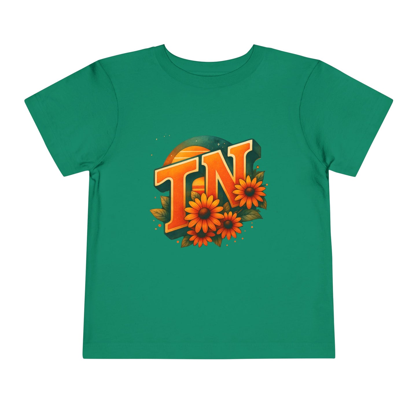 Toddler Tee Sunflower Sunset Design