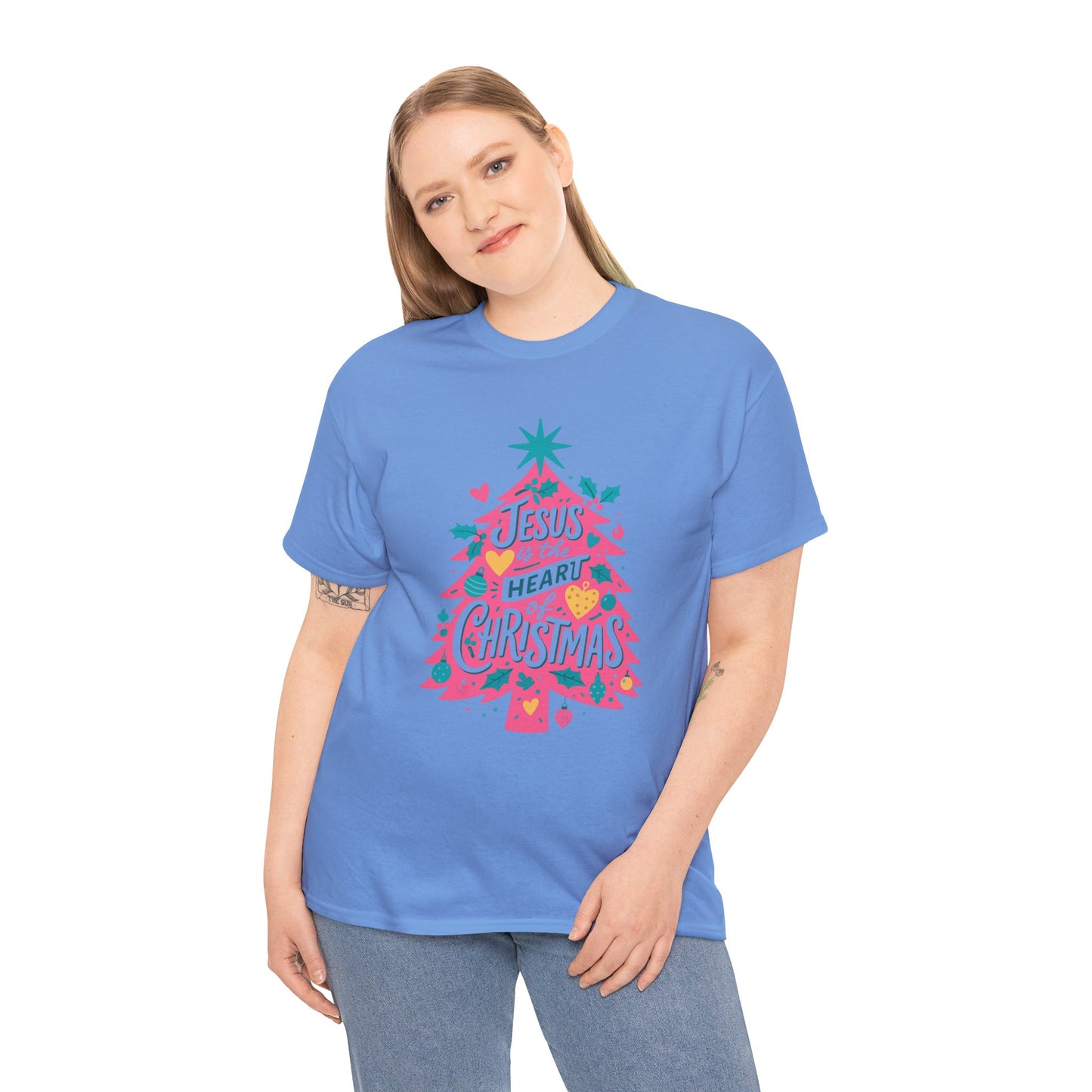 Jesus is the Heart of Christmas Tee