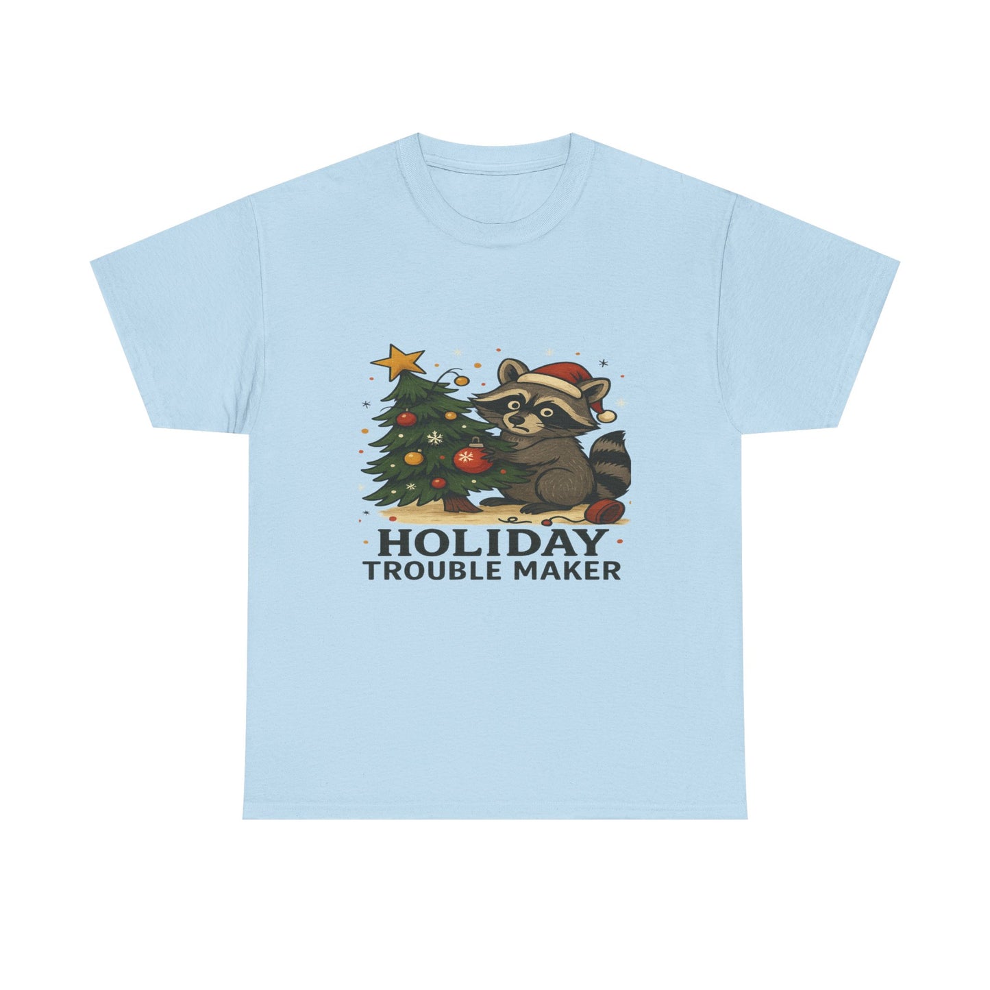 Christmas Raccoon Tee