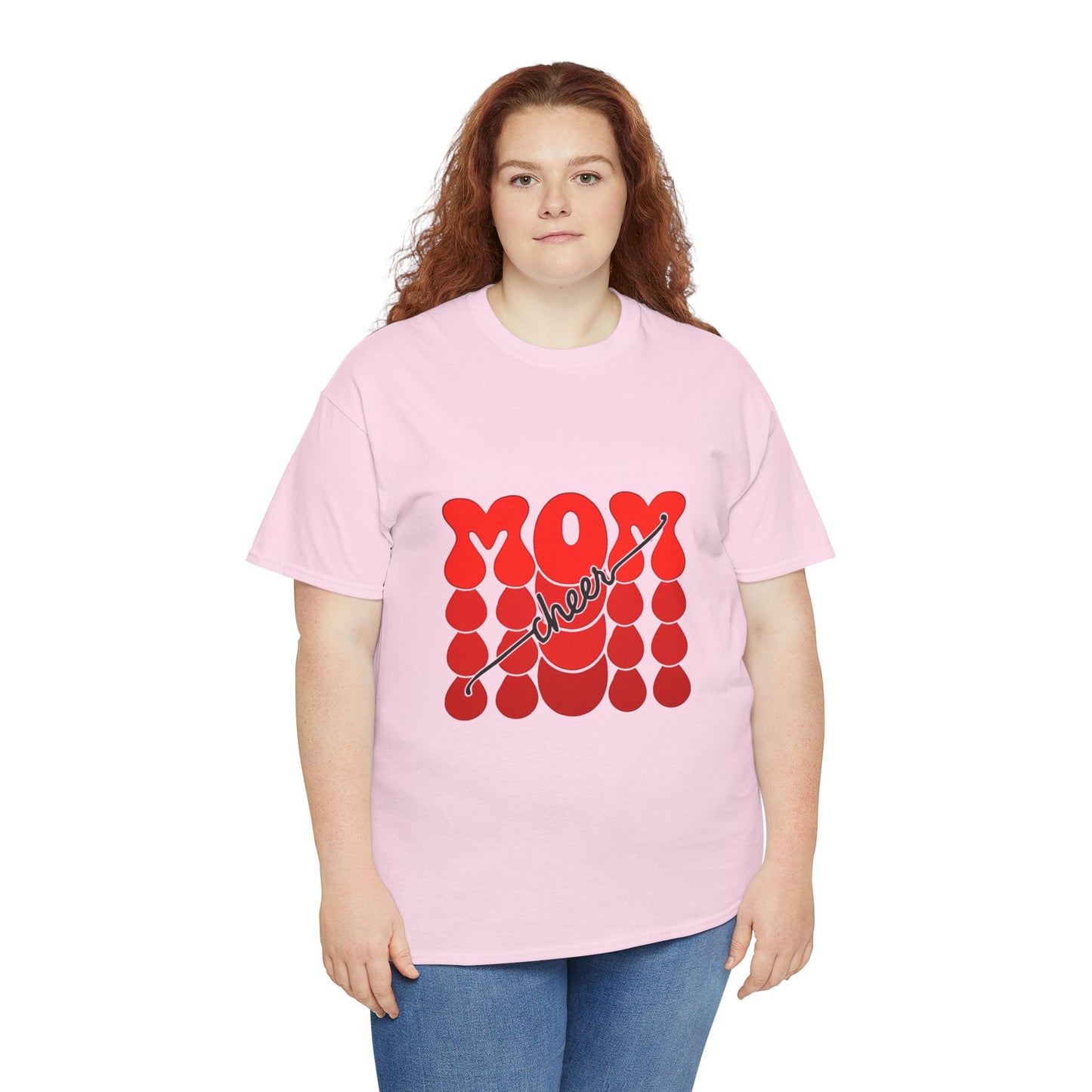 Retro Mom Cheer Tee – Bold Support & Spirit Shirt