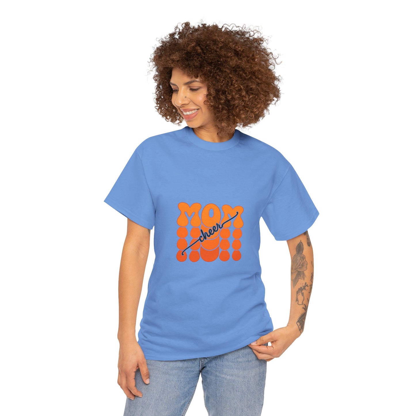 Retro Mom Cheer Tee