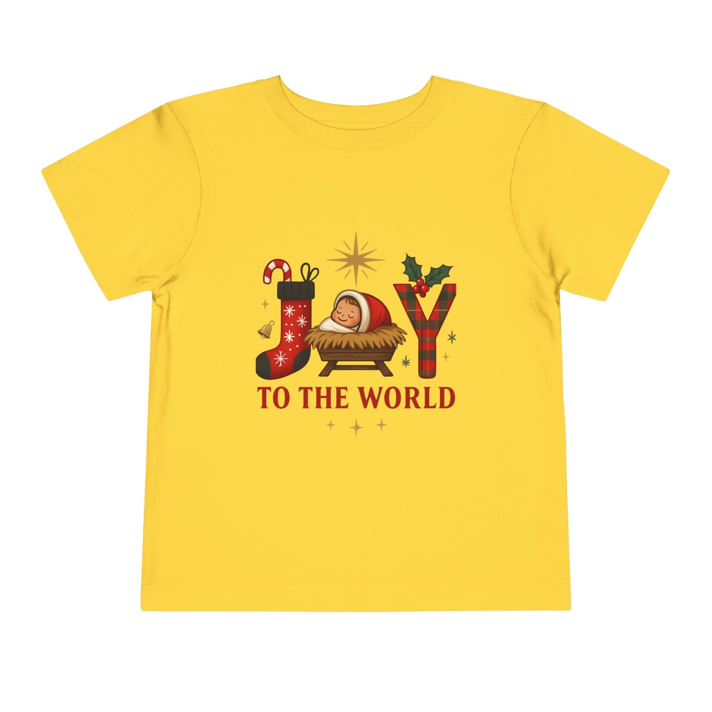 Joy to the World Toddler Christmas Tee