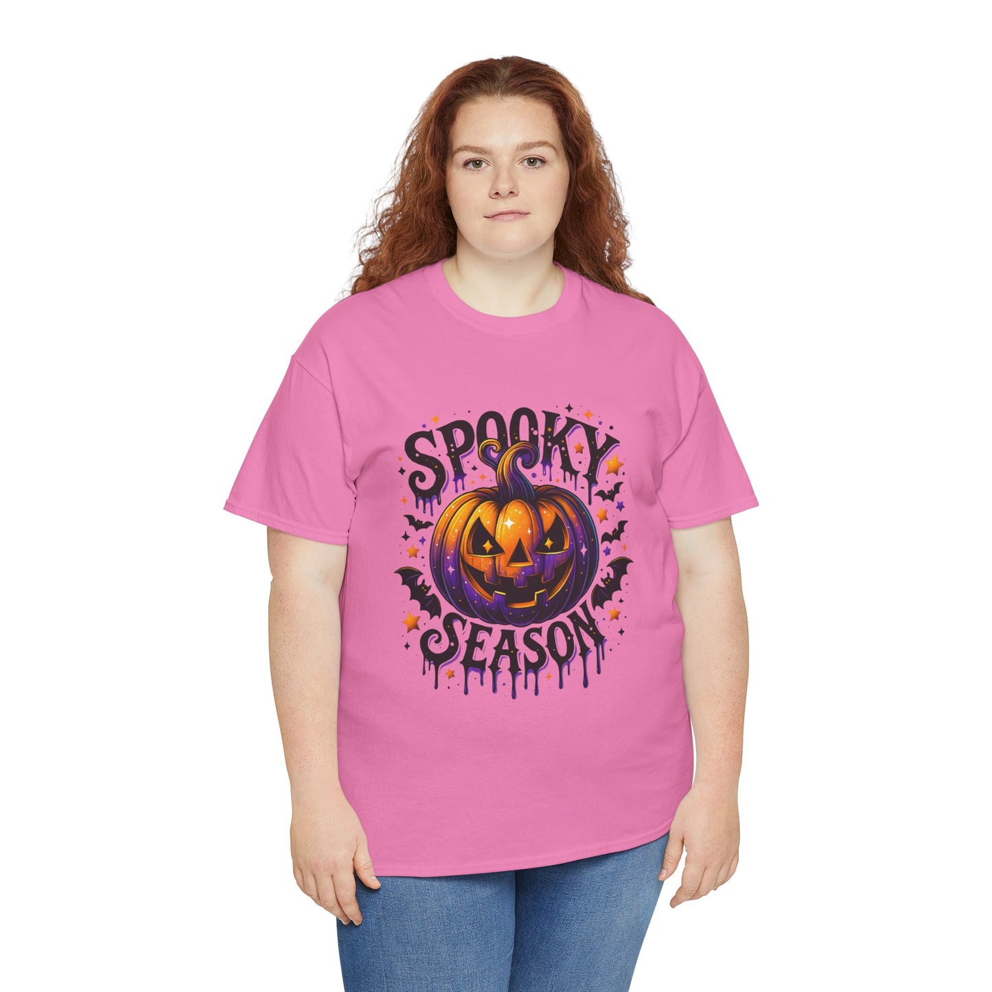 Spooky Season Jack O Lantern Halloween Tee