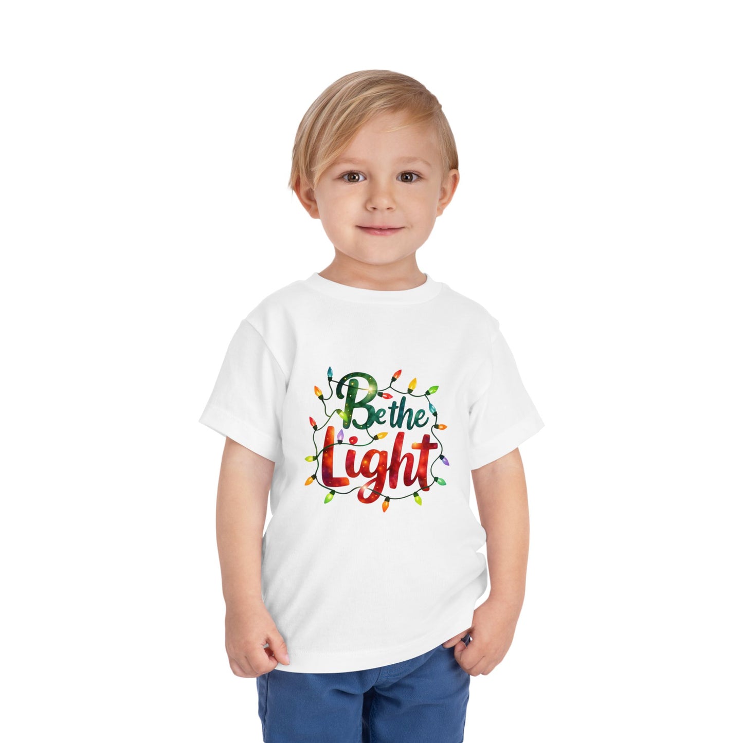 Be the Light Toddler Christmas Tee