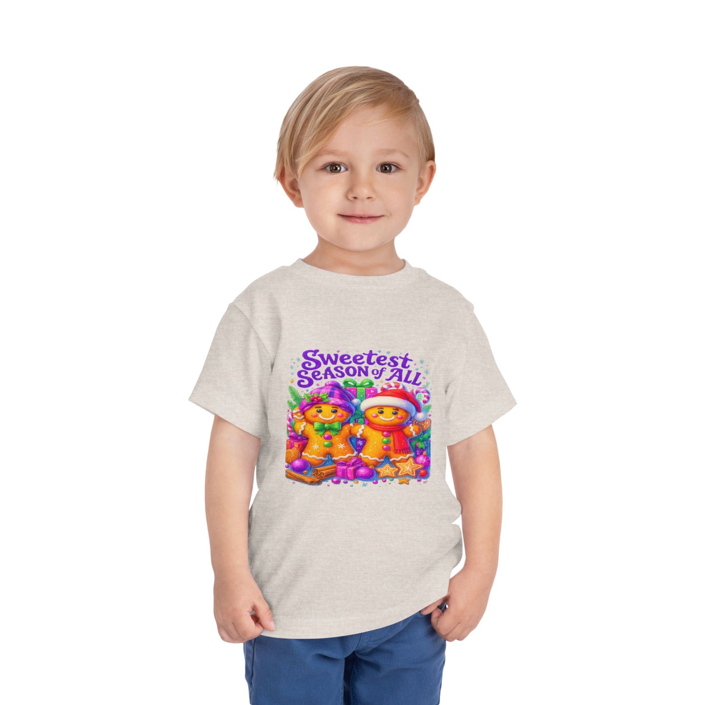 Sweetest Season Gingerbread Christmas Toddler Tee