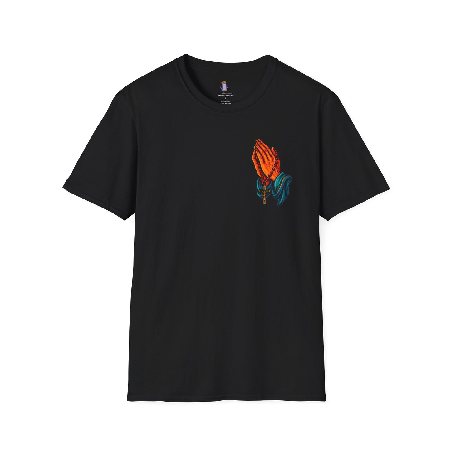 Virgin Mary Bohemian Floral T-Shirt, Unisex Graphic Tee, Vintage Style Shirt, Artistic Gift, Casual Wear, Spiritual Apparel