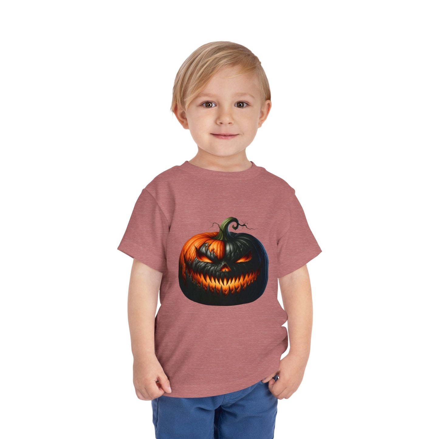 Spooky Jack-o'-Lantern Toddler Halloween Tee