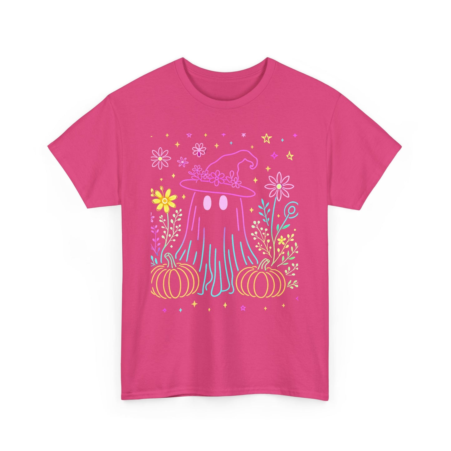 Pastel Ghost Witch Hat Tee