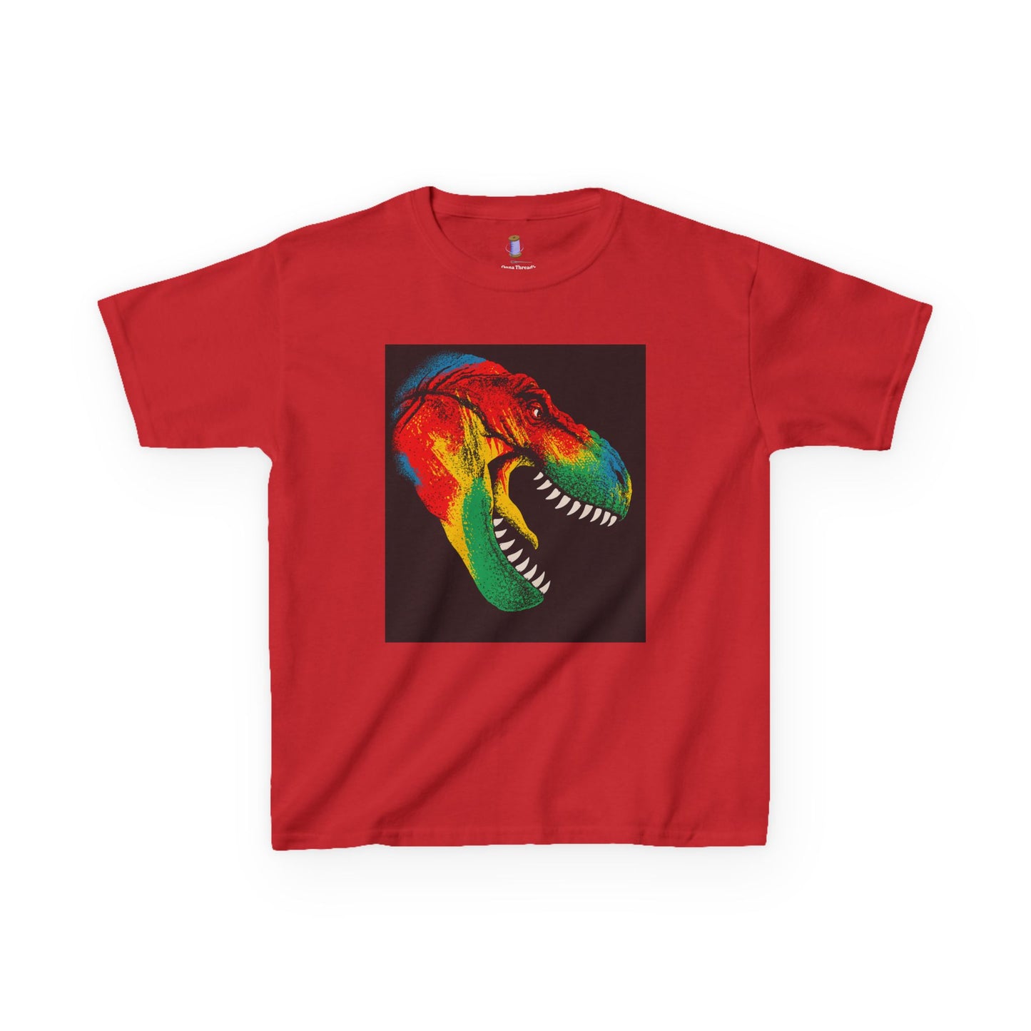 Colorful Dinosaur Kids Tee, Fun T-Shirt for Boys and Girls, Perfect for Birthdays, Playdates, Gifts, and Holiday Celebrations