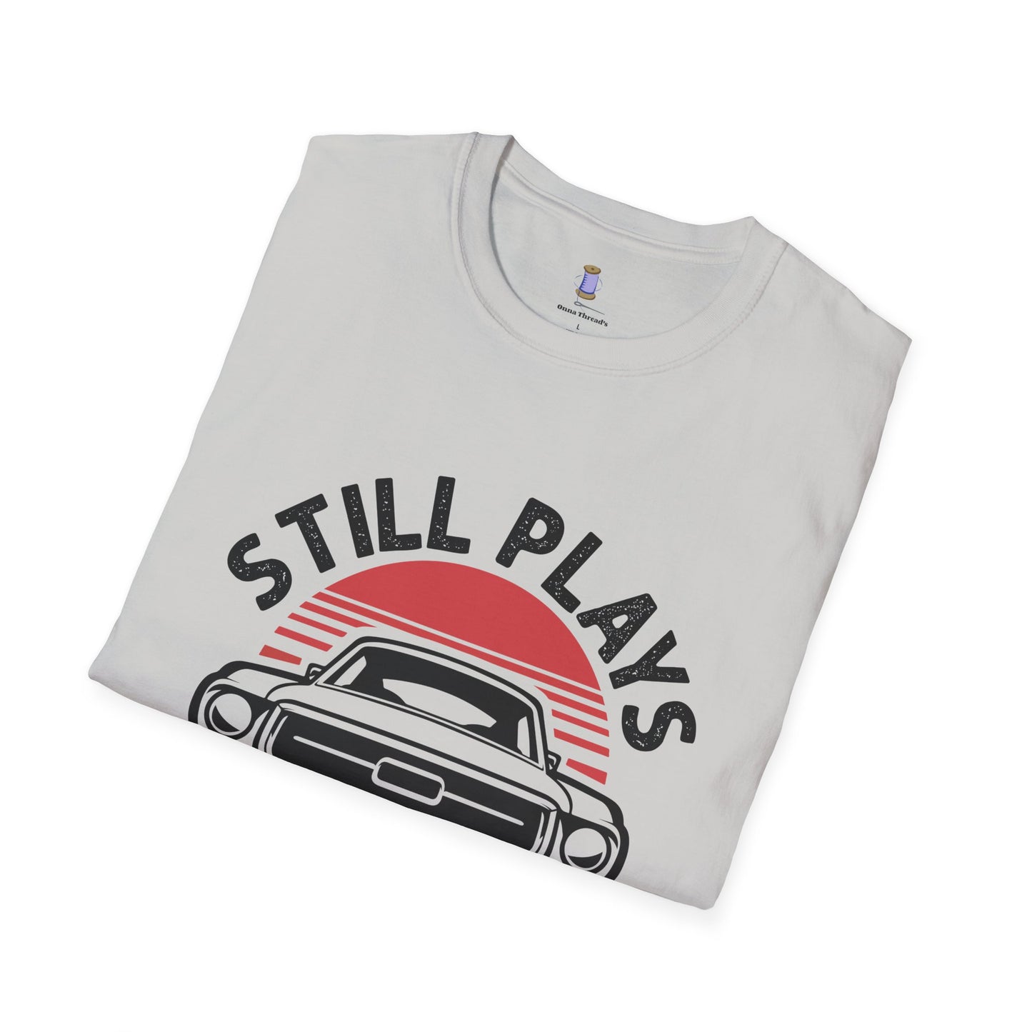 Retro Car Enthusiast T-Shirt, Still Plays with Cars Tee, Gift for Men, Vintage Auto Lover Shirt, Casual Wear, Birthday Present