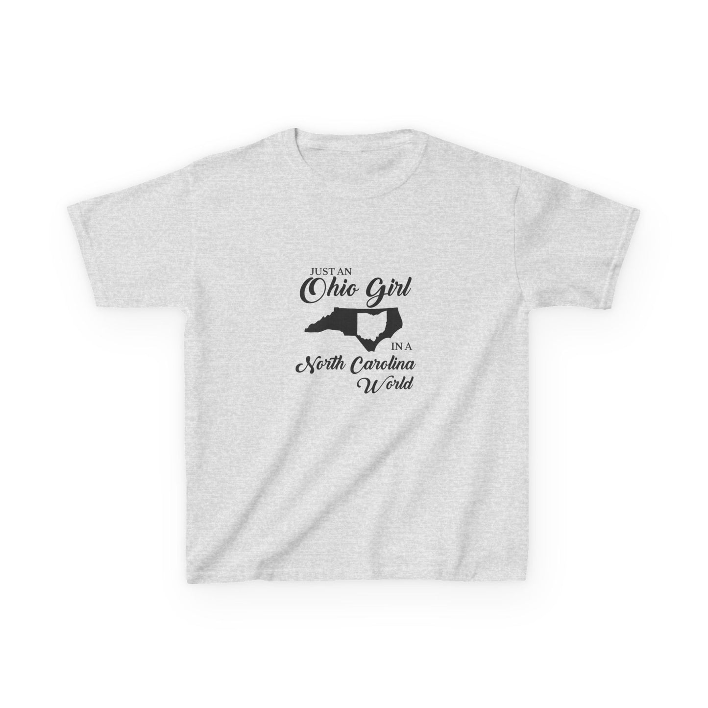Ohio Girl in NC World Tee - Christmas Gift