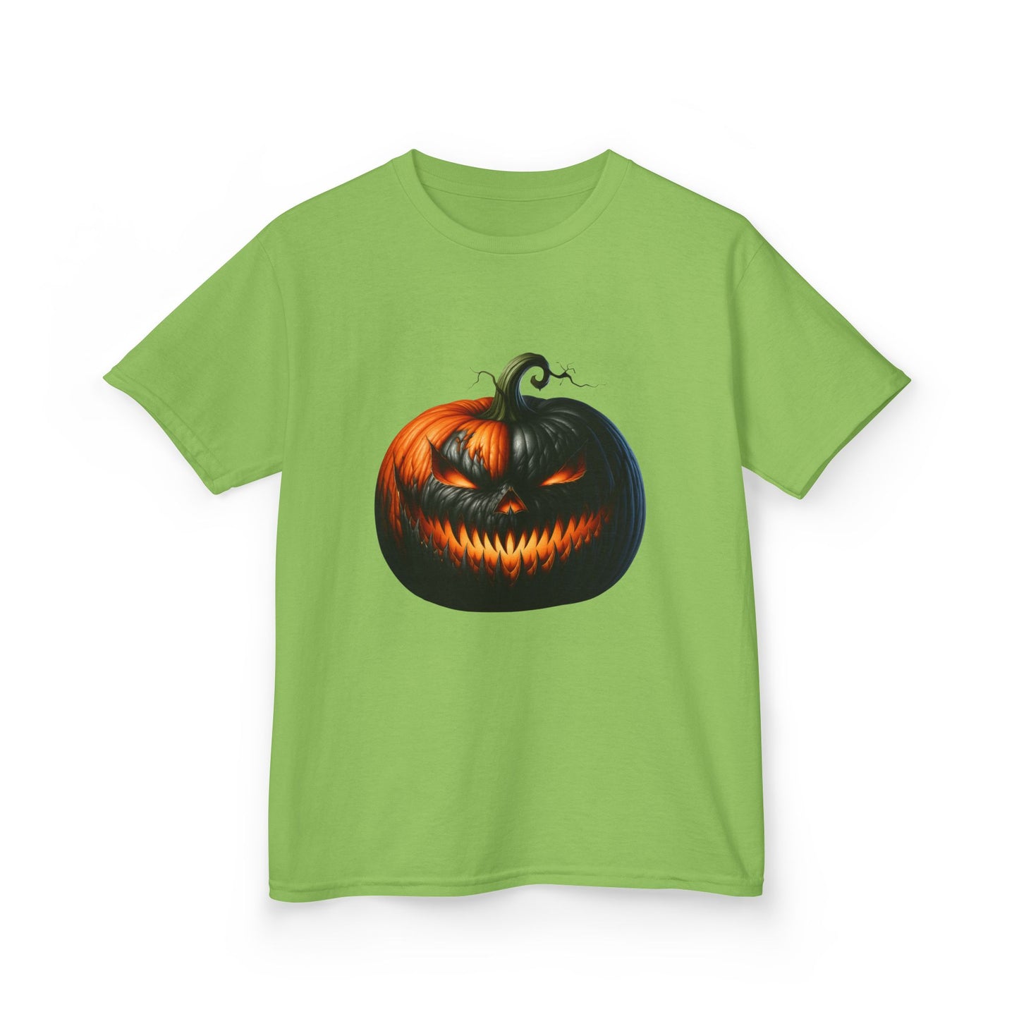 Spooky Jack-o'-Lantern Dinosaur Tee - Halloween Kids