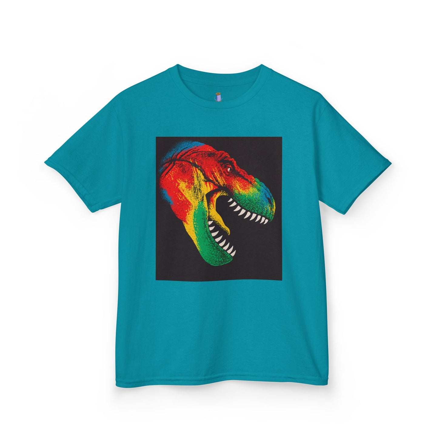 Colorful Dinosaur Kids Tee, Fun T-Shirt for Boys and Girls, Perfect for Birthdays, Playdates, Gifts, and Holiday Celebrations