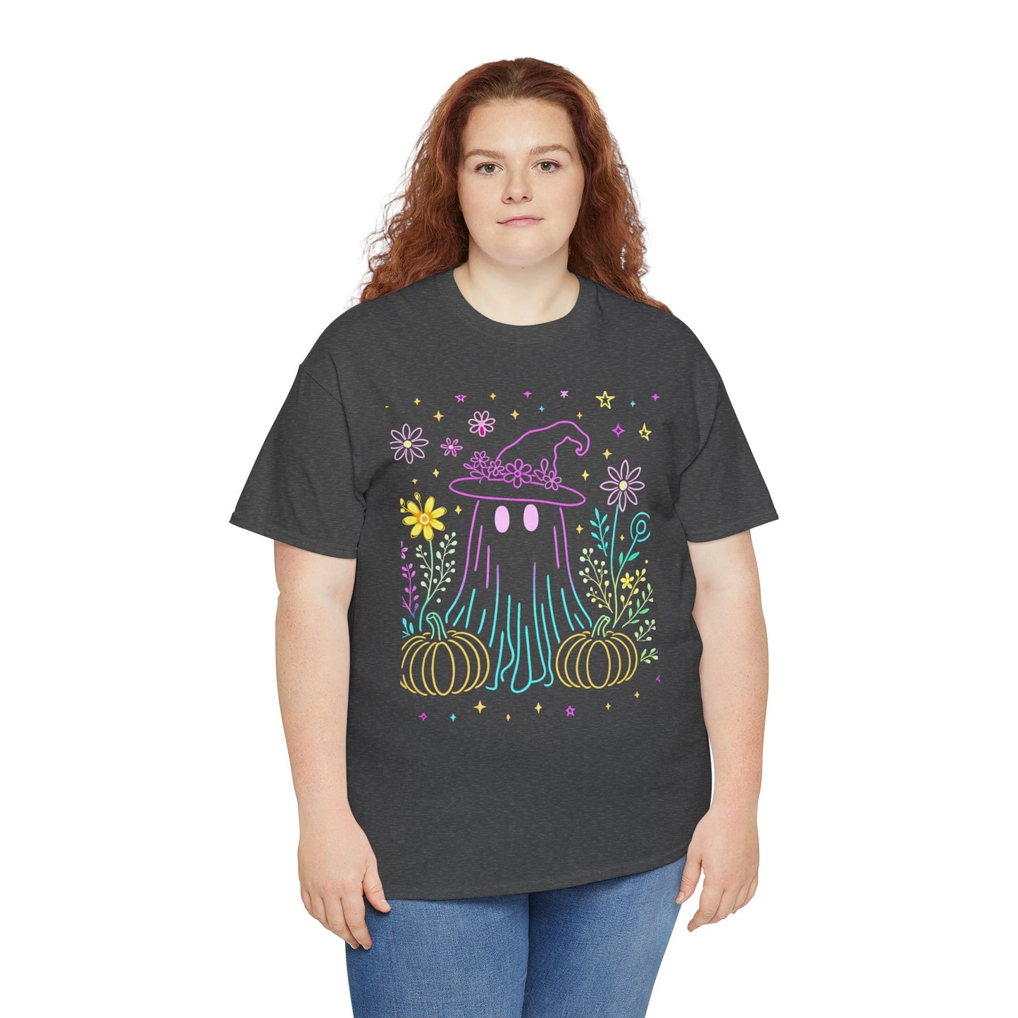 Pastel Ghost Witch Hat Tee