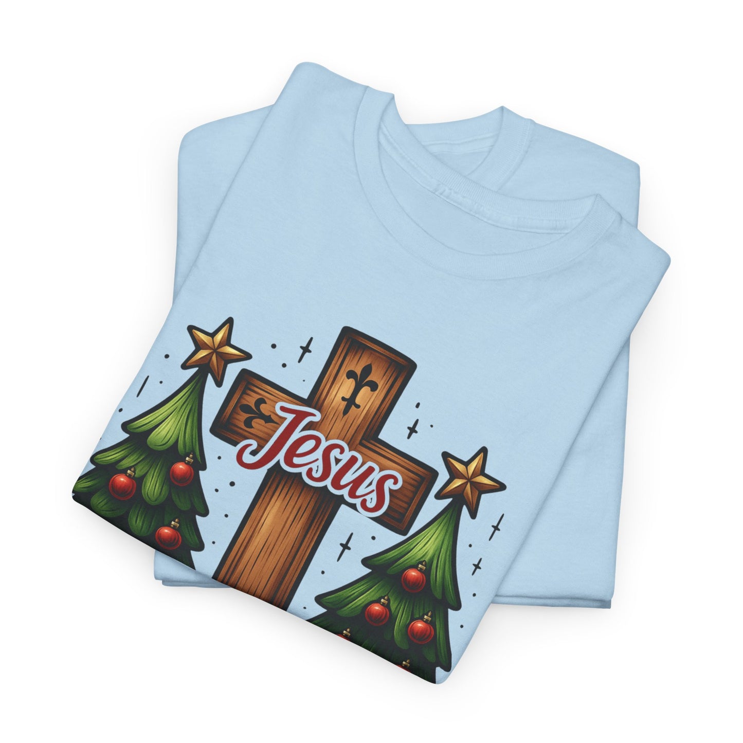 Christmas Cross Unisex Tee