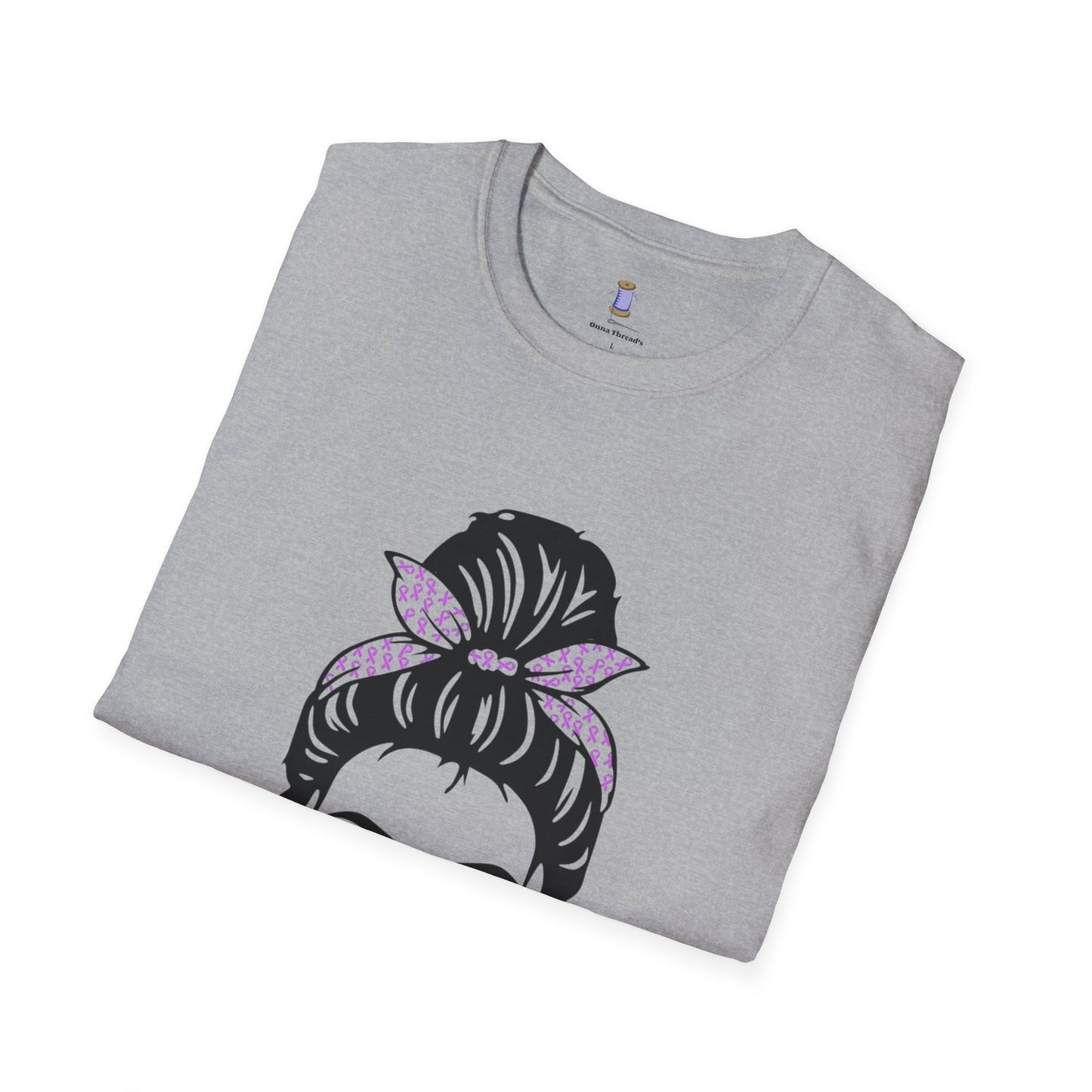 Fibromyalgia Awareness T-Shirt, Softstyle Tee, Gift for Chronic Illness, Comfortable Everyday Wear, Support Awareness Apparel