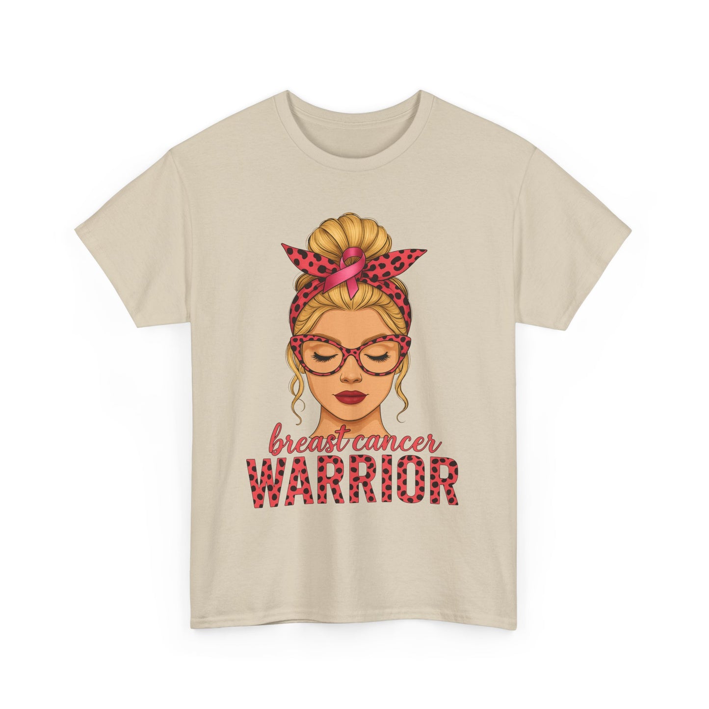 Breast Cancer Warrior Tee - Pink Ribbon Support