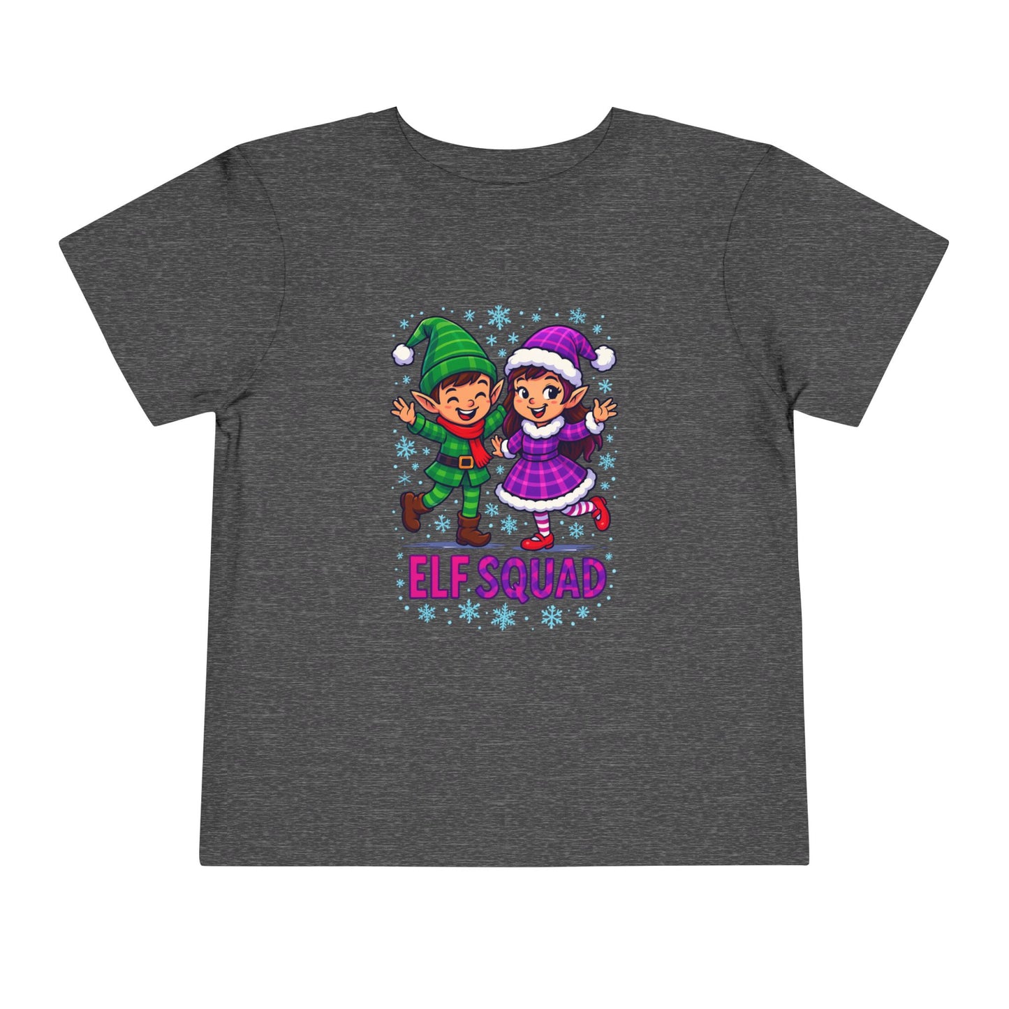 Elf Squad Toddler Christmas Tee