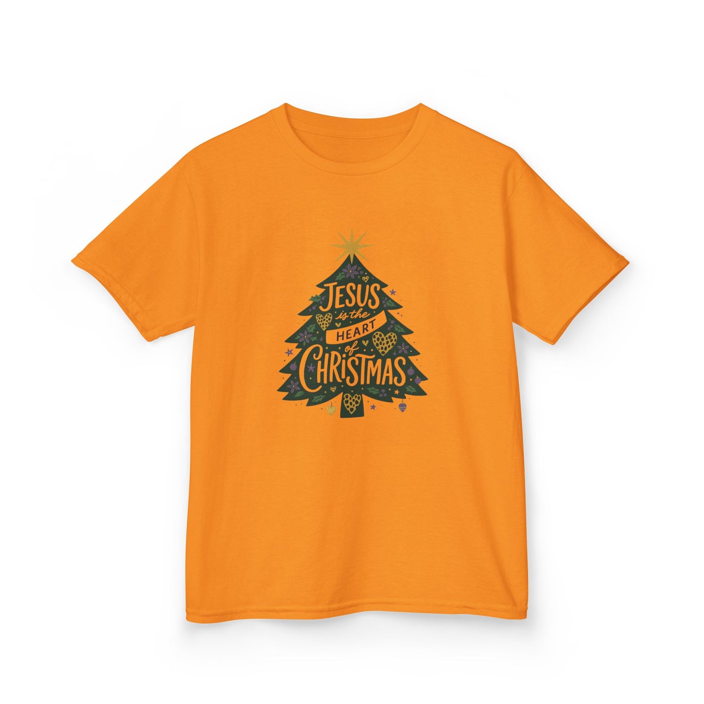 Jesus is the Heart of Christmas Dino Tee