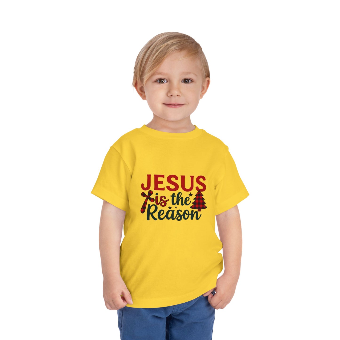 Jesus Is The Reason Toddler Christmas Tee
