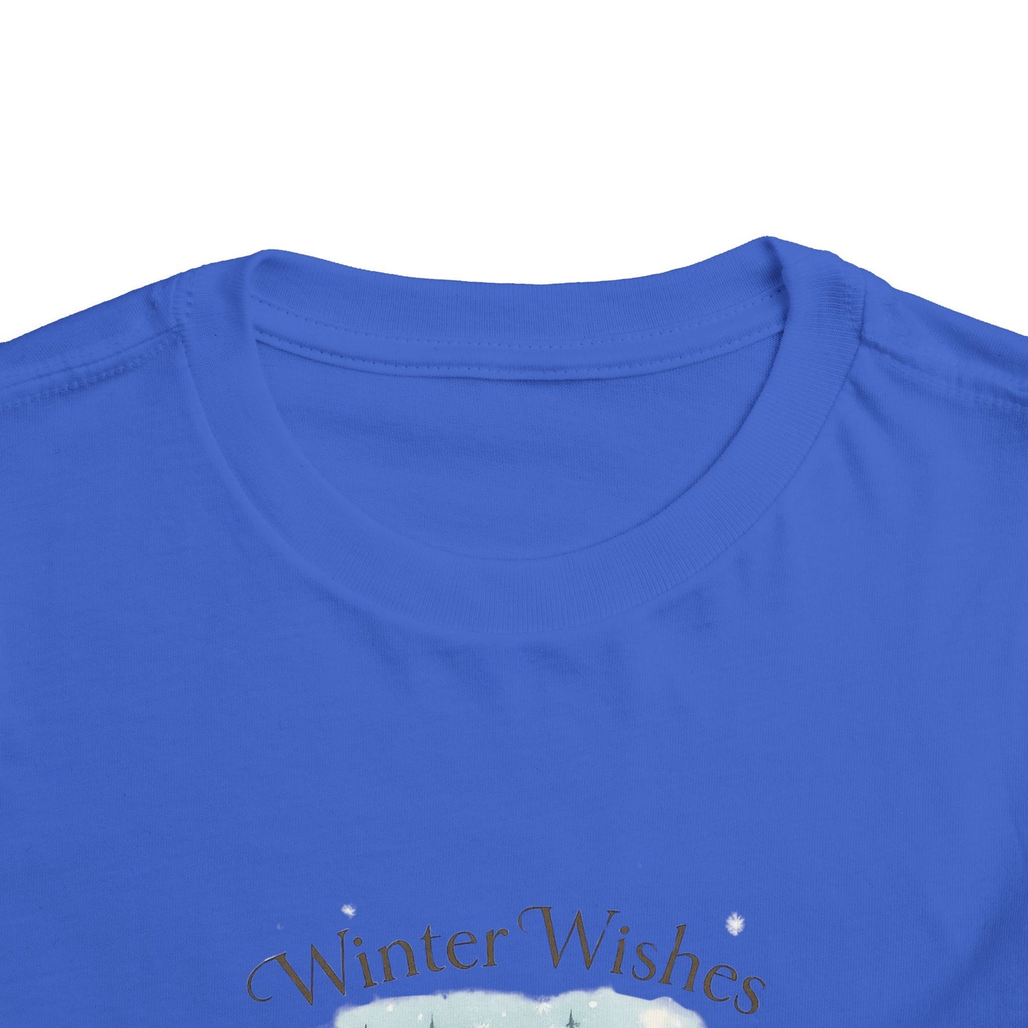 Winter Wishes Cottage Christmas Tee - Toddler Holiday