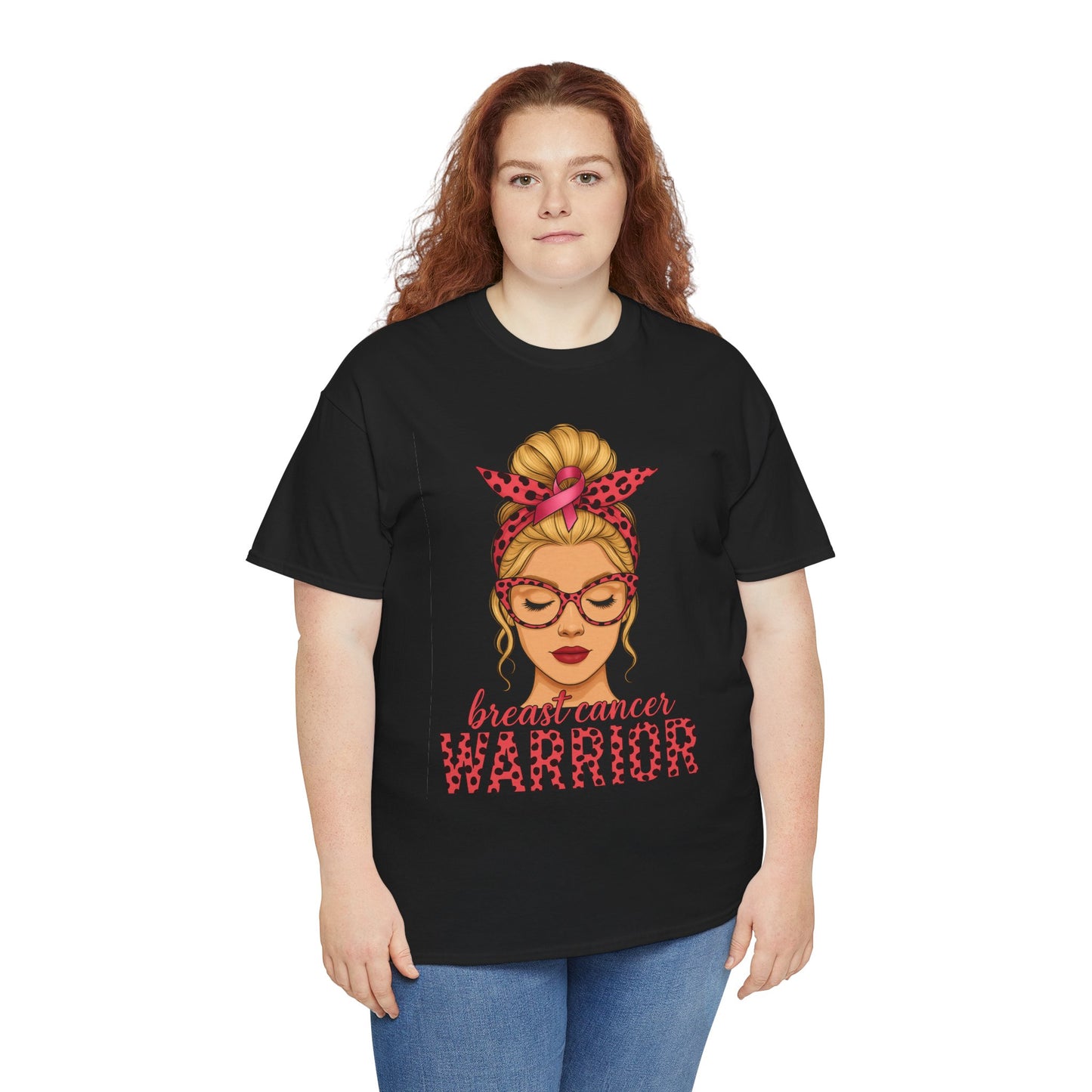 Breast Cancer Warrior Tee - Pink Ribbon Support