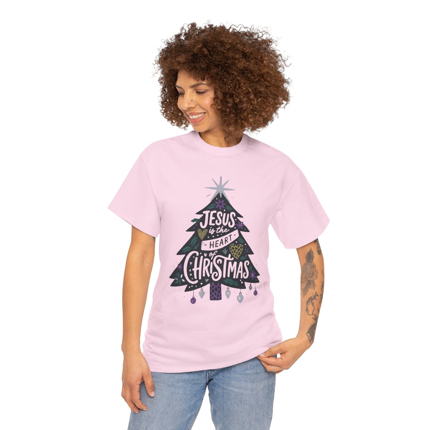 Jesus is the Heart of Christmas Tee