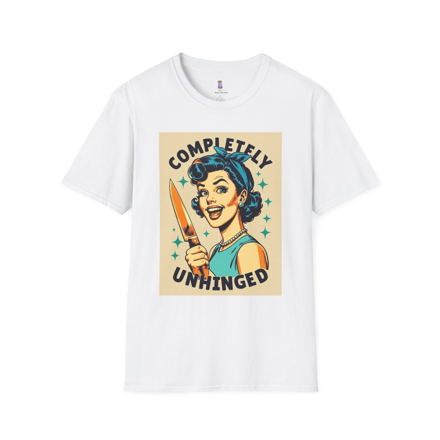 Unhinged Vintage Graphic T-Shirt | Funny Gift, Quirky Style, Unique Statement Tee, Casual Wear, Gift for Friends