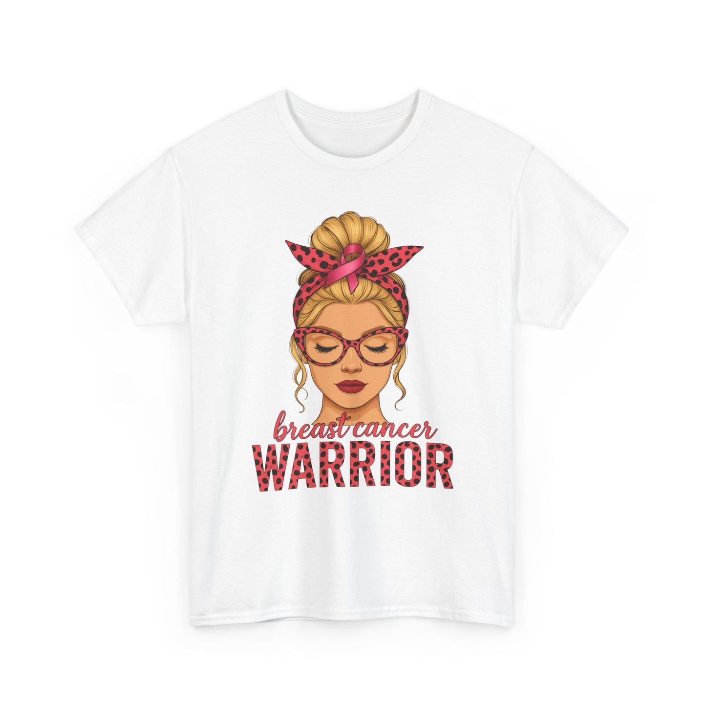 Breast Cancer Warrior Tee - Pink Ribbon Support