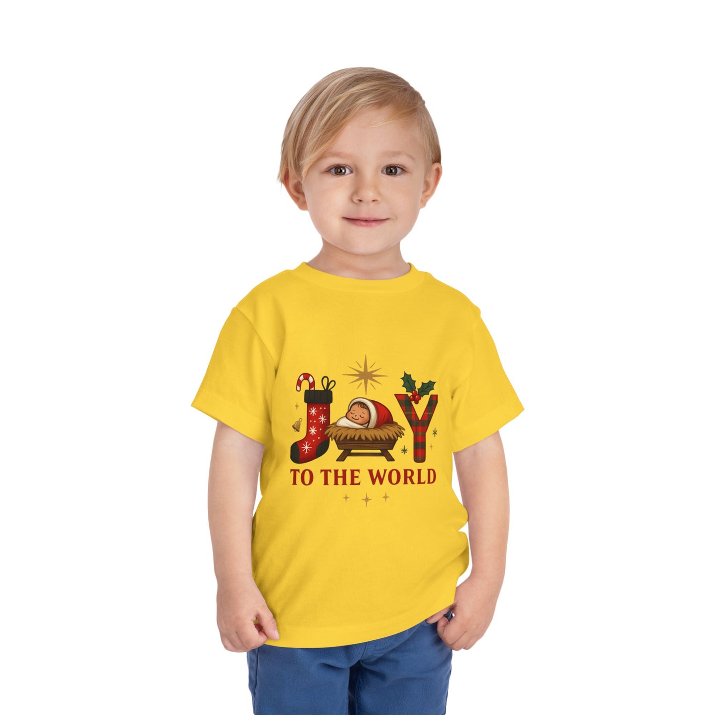 Joy to the World Toddler Christmas Tee