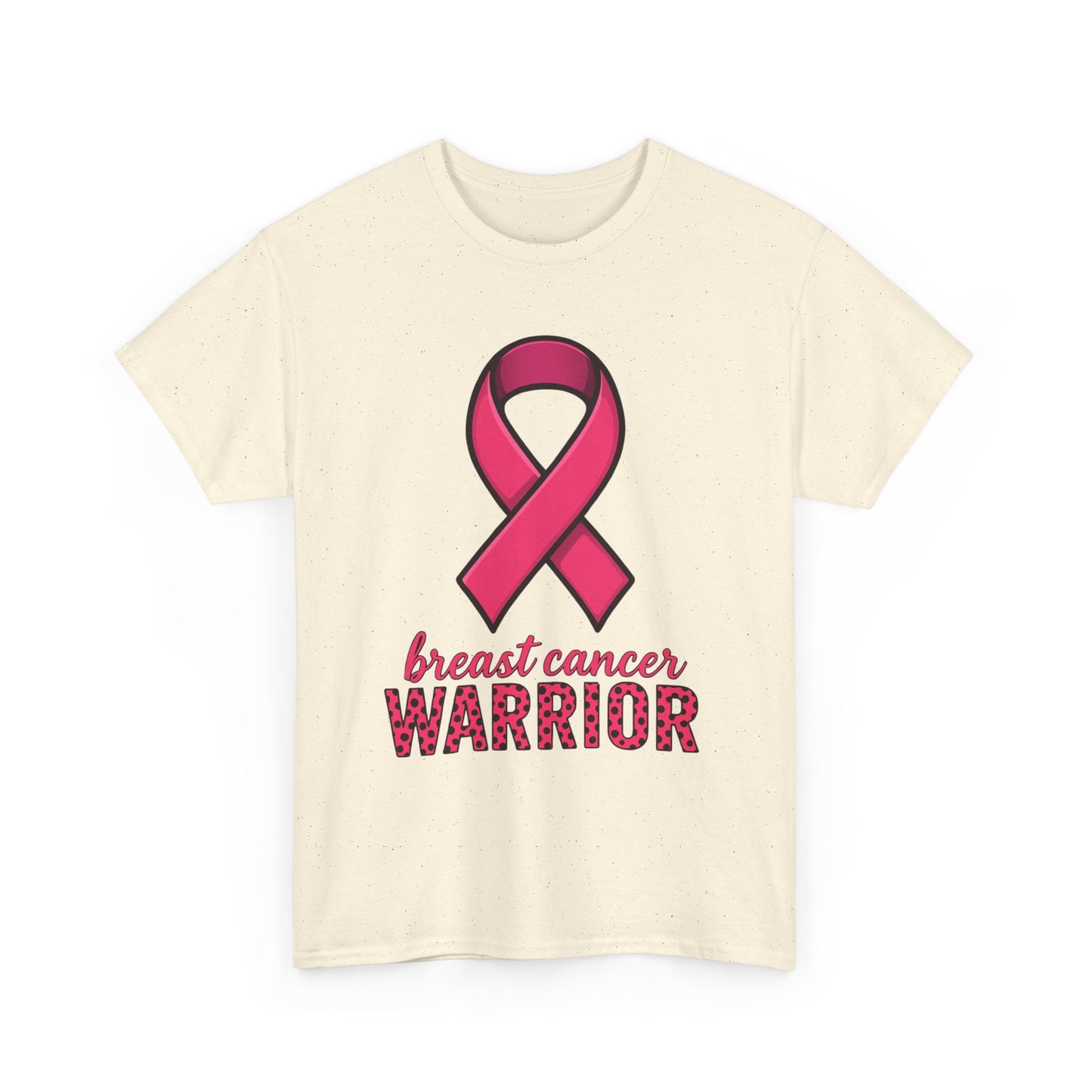 Breast Cancer Warrior Pink Ribbon Tee