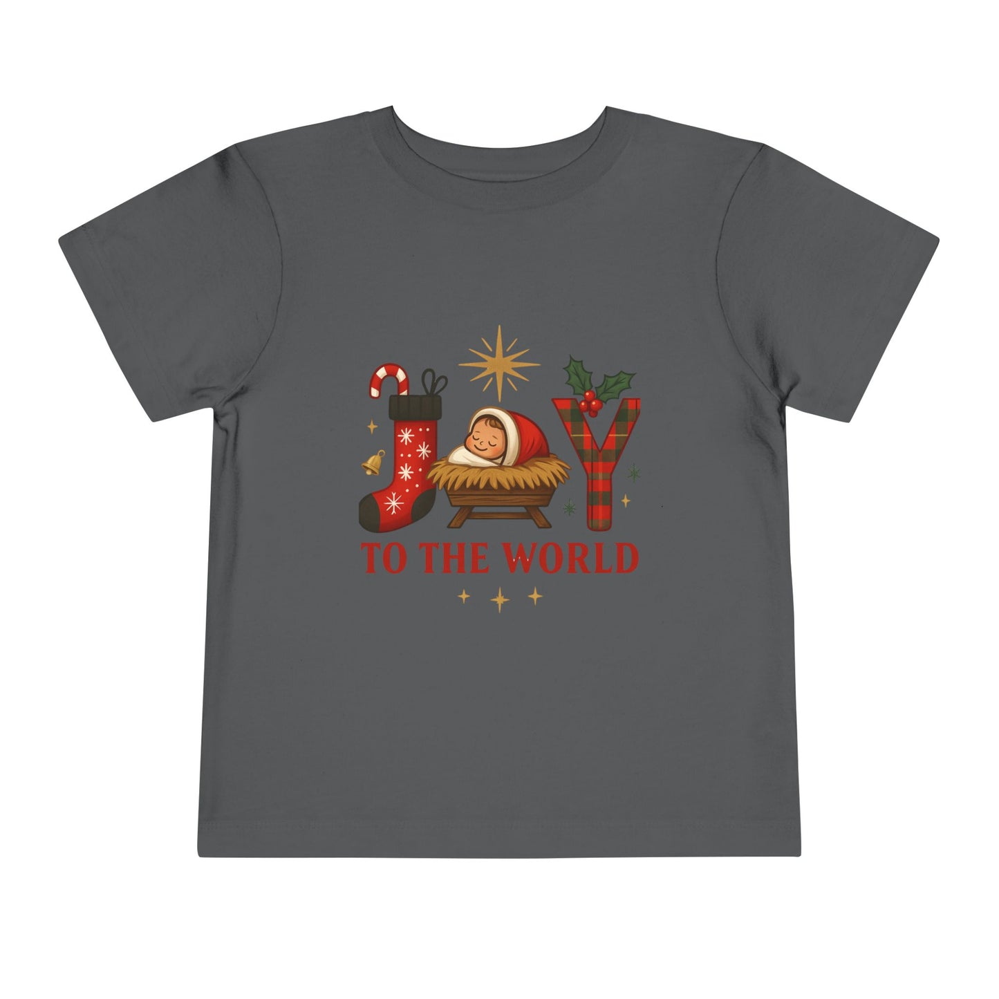 Joy to the World Toddler Christmas Tee