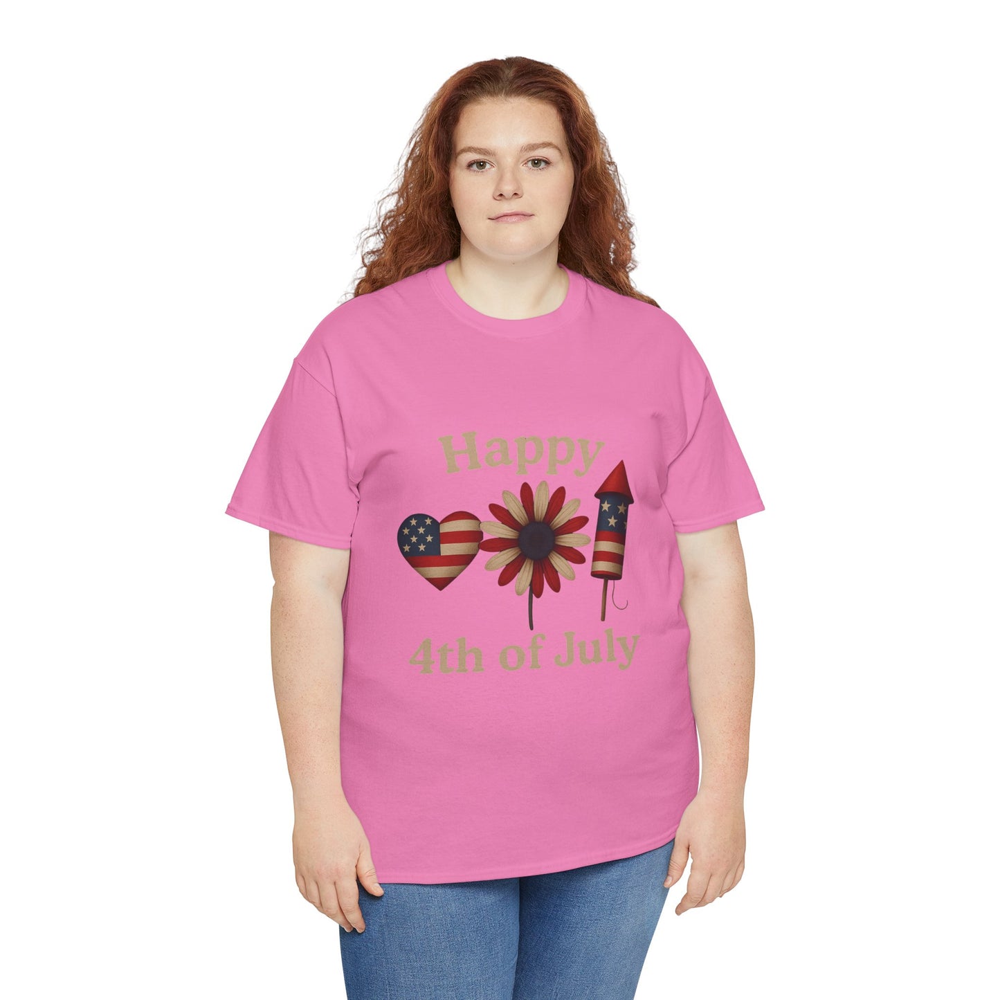 Happy 4th of July Patriotic Tee