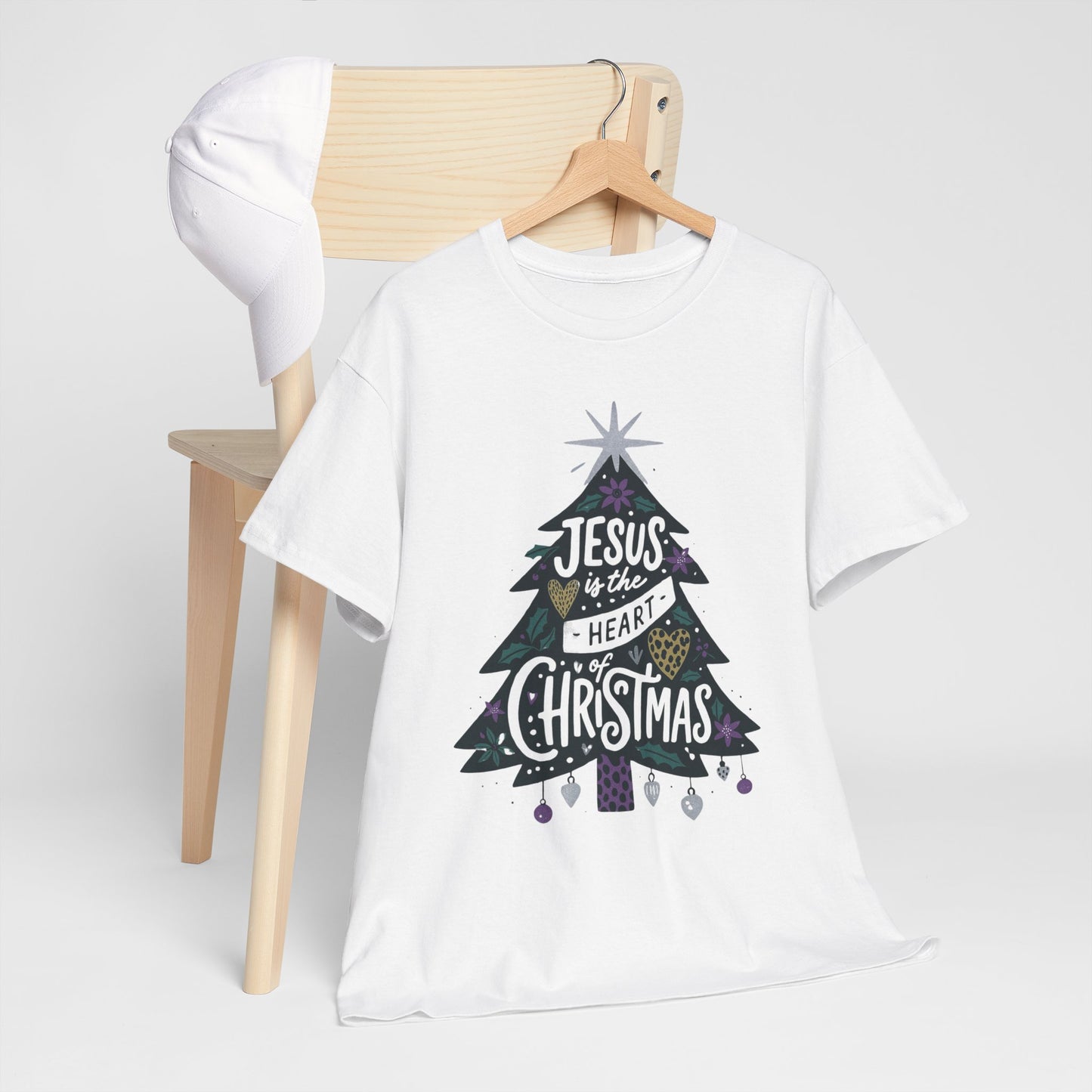 Jesus is the Heart of Christmas Tee