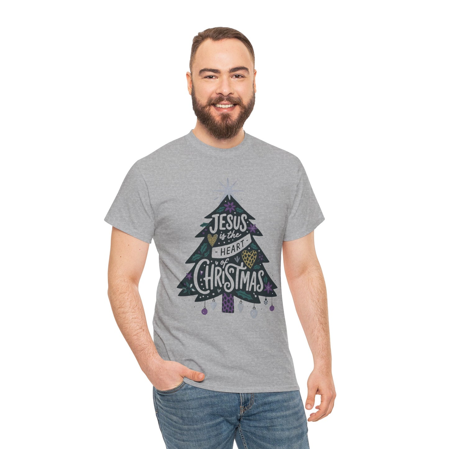 Jesus is the Heart of Christmas Tee