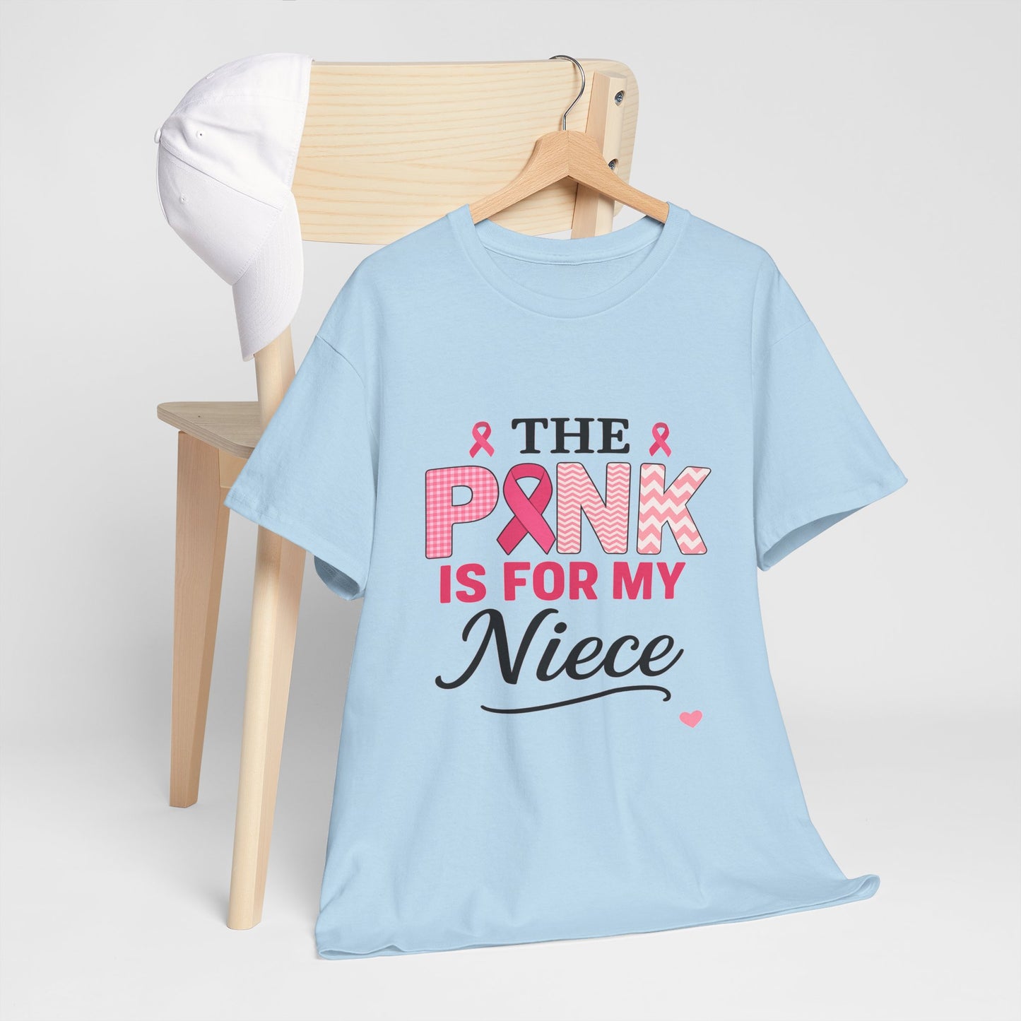 Pink Ribbon Niece Tee - Breast Cancer Awareness