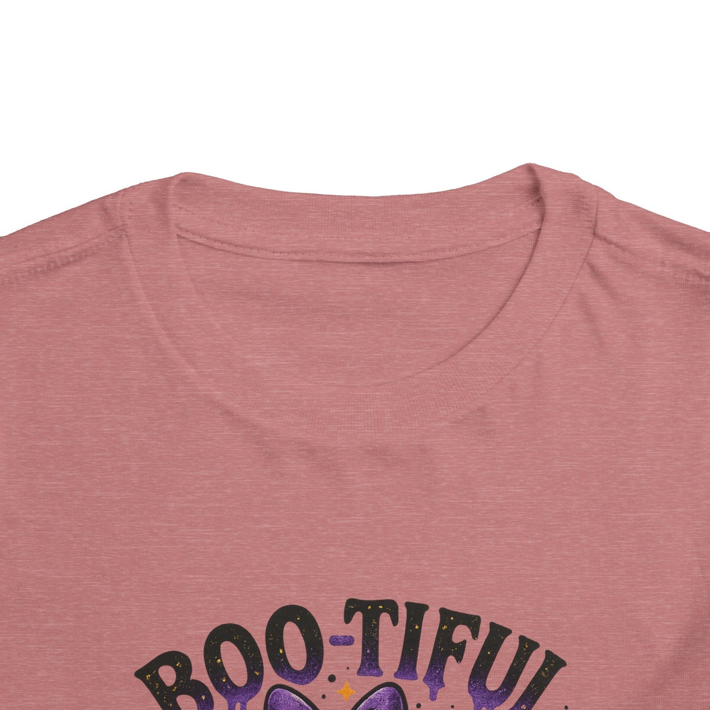 Boo-tiful Ghost Halloween Toddler Tee