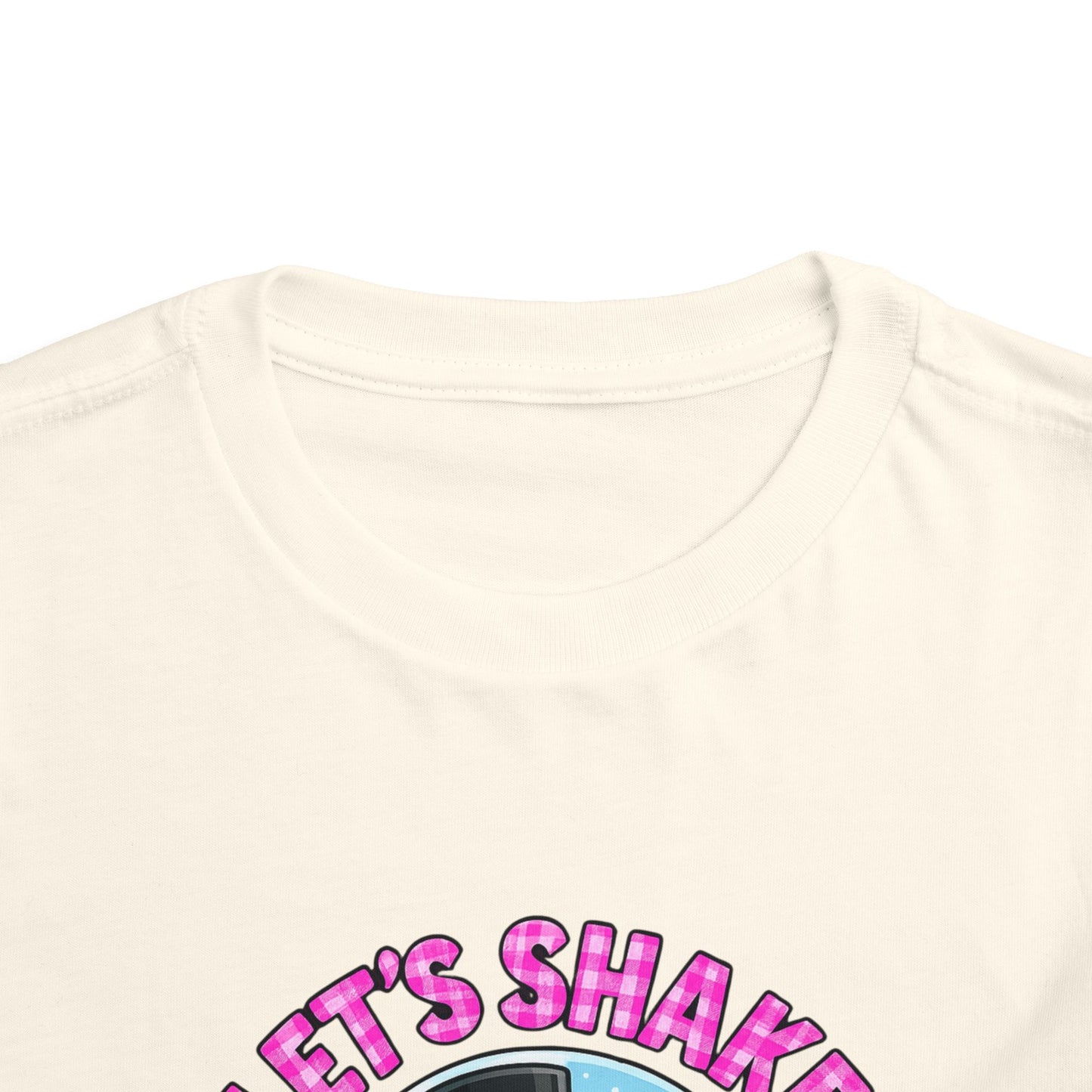 Let's Shake Things Up! Snow Globe Toddler Christmas Tee