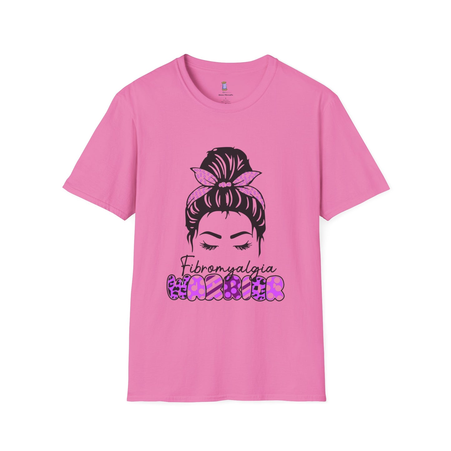 Fibromyalgia Awareness T-Shirt, Softstyle Tee, Gift for Chronic Illness, Comfortable Everyday Wear, Support Awareness Apparel