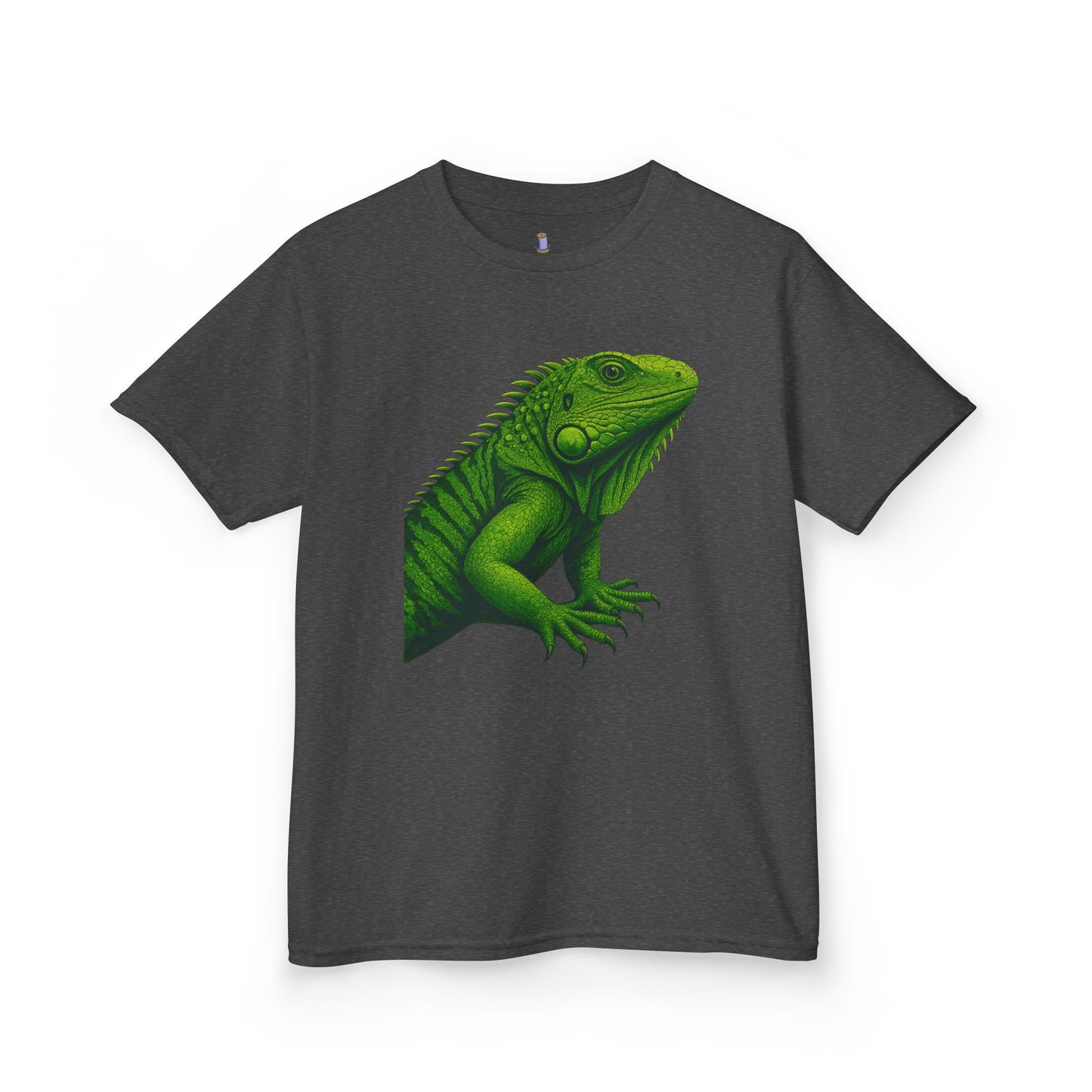Green Iguana Kids Tee - Fun Shirt for Nature Lovers, Birthday Gift, Summer Wear, Animal Lovers, Eco-Friendly Clothing