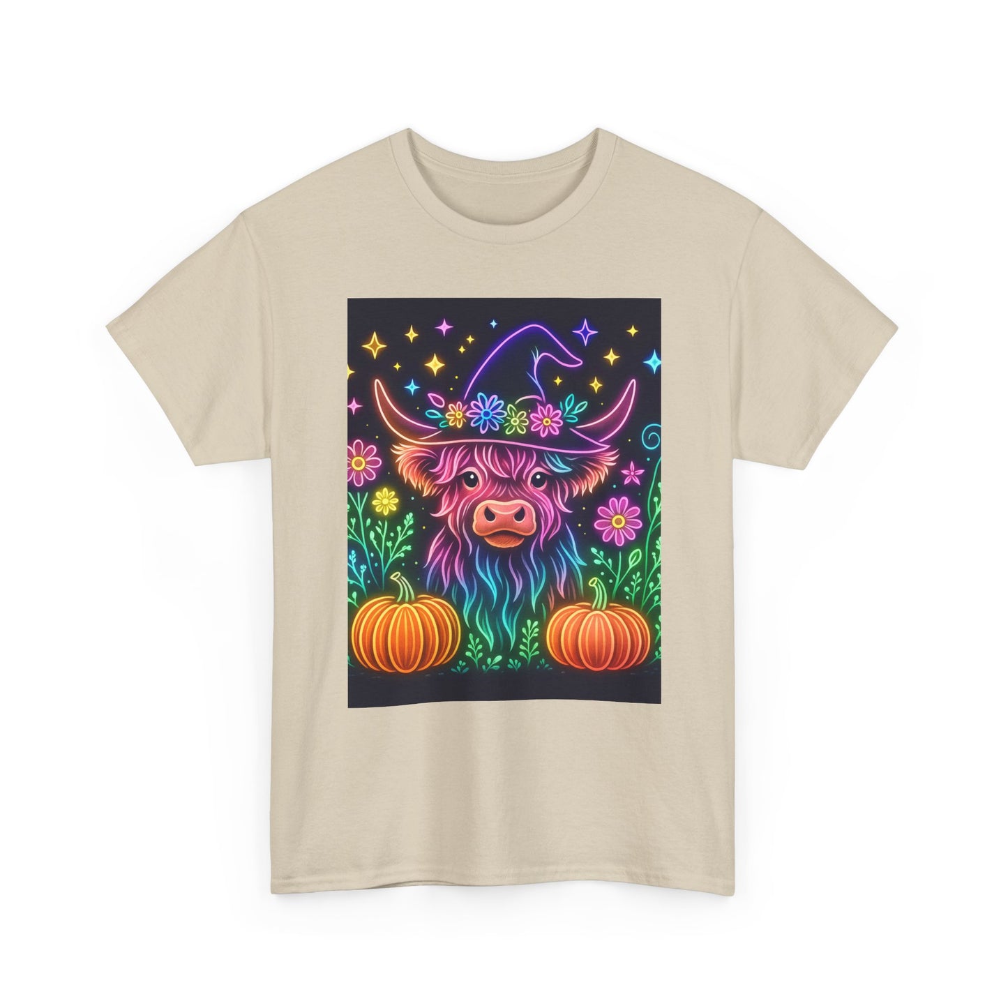 Neon Halloween Highland Tee