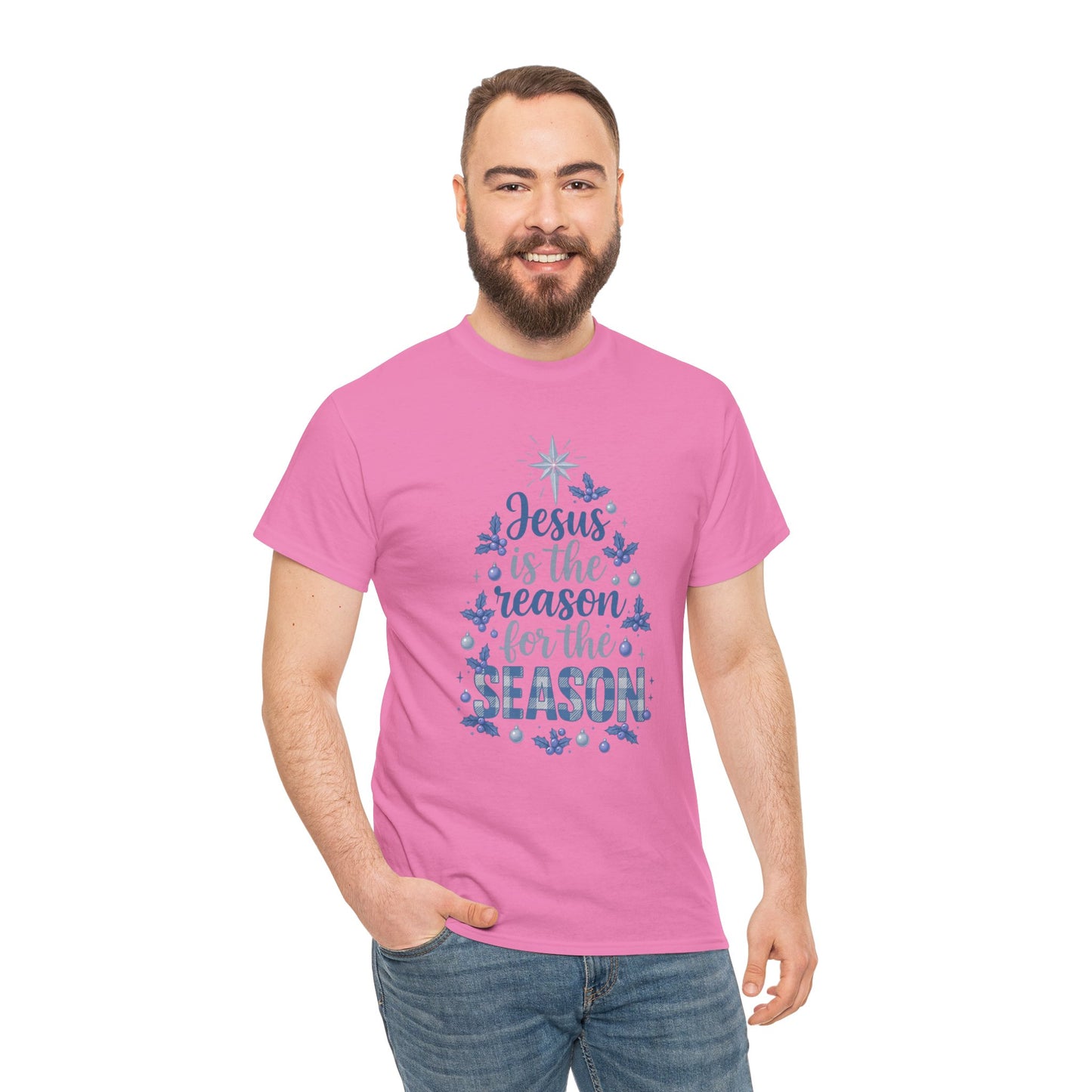 Jesus is the Reason Christmas Tree Tee