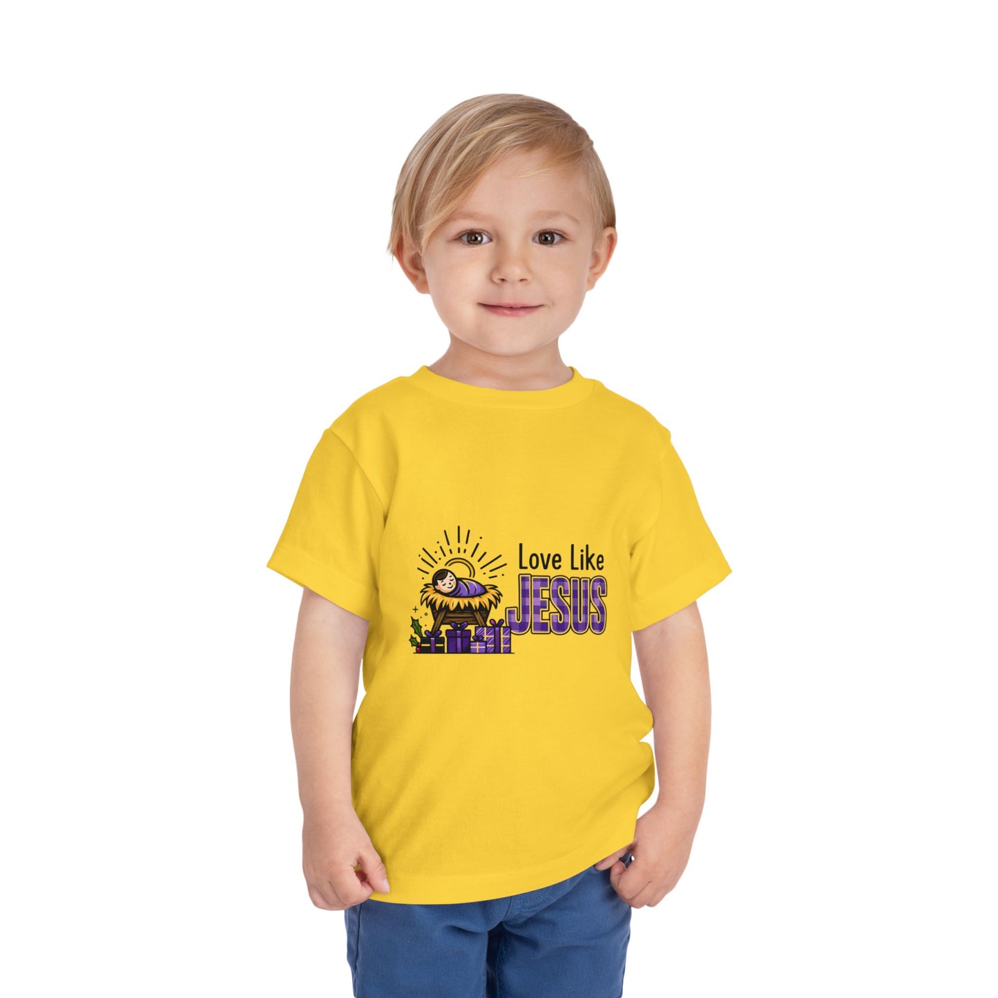 Love Like Jesus Toddler Christmas Tee