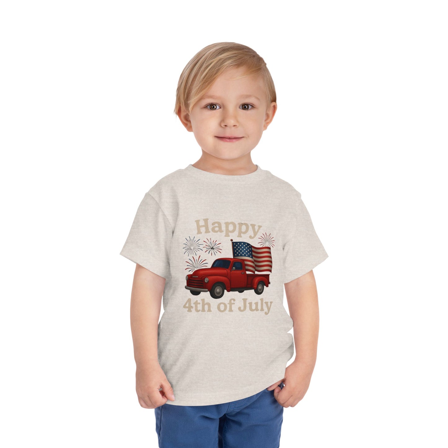 4th of July Truck Tee - Happy Independence Day!