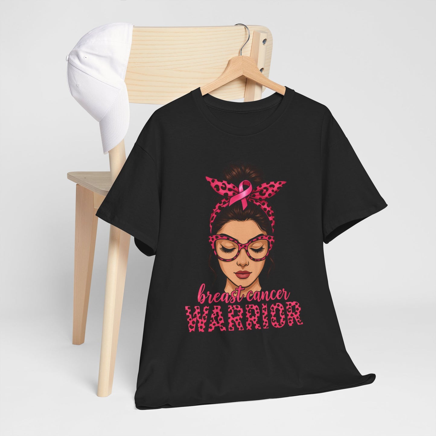 Breast Cancer Warrior Tee - Pink Ribbon Support
