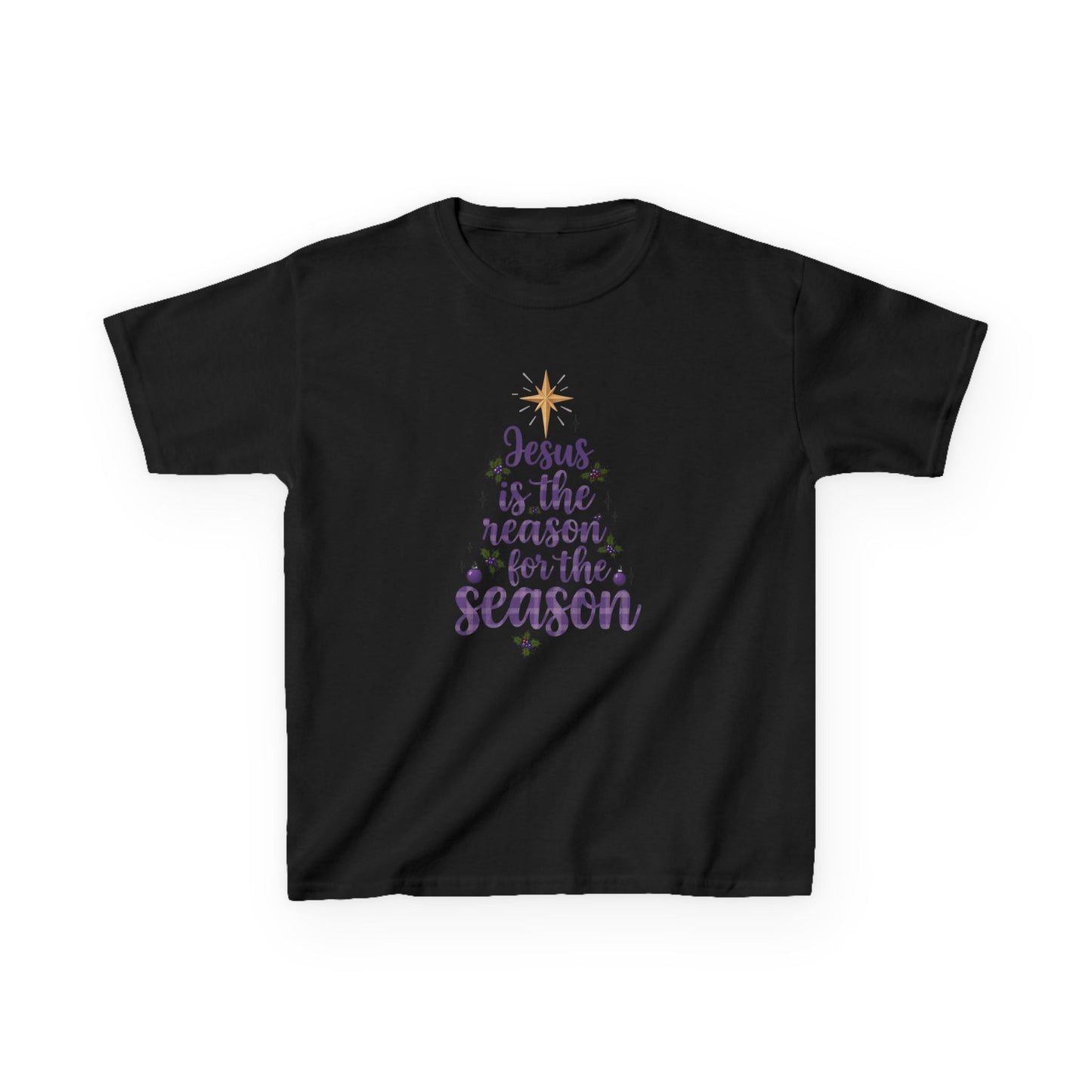 Jesus is the Reason - Dino Christmas Tee