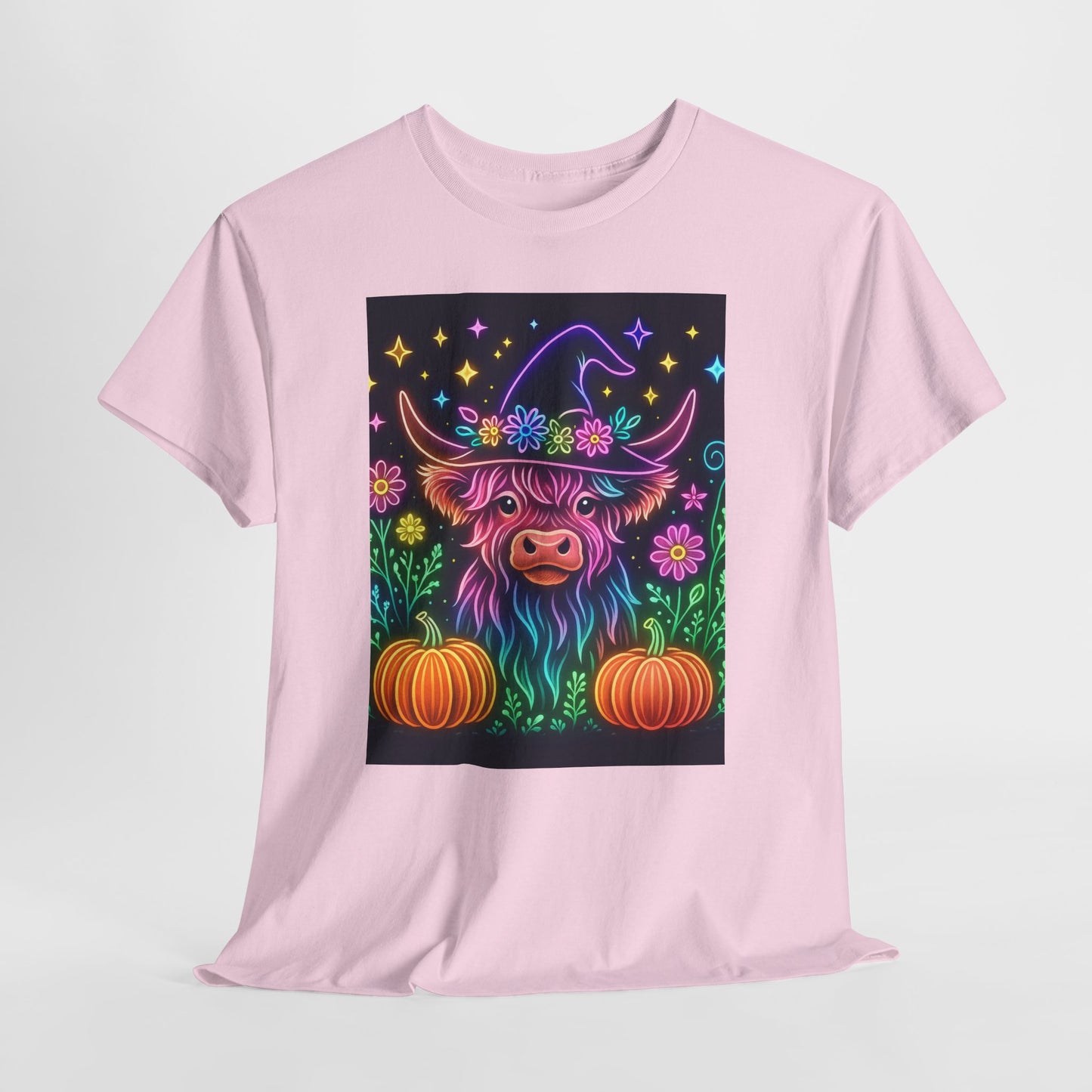 Neon Halloween Highland Tee